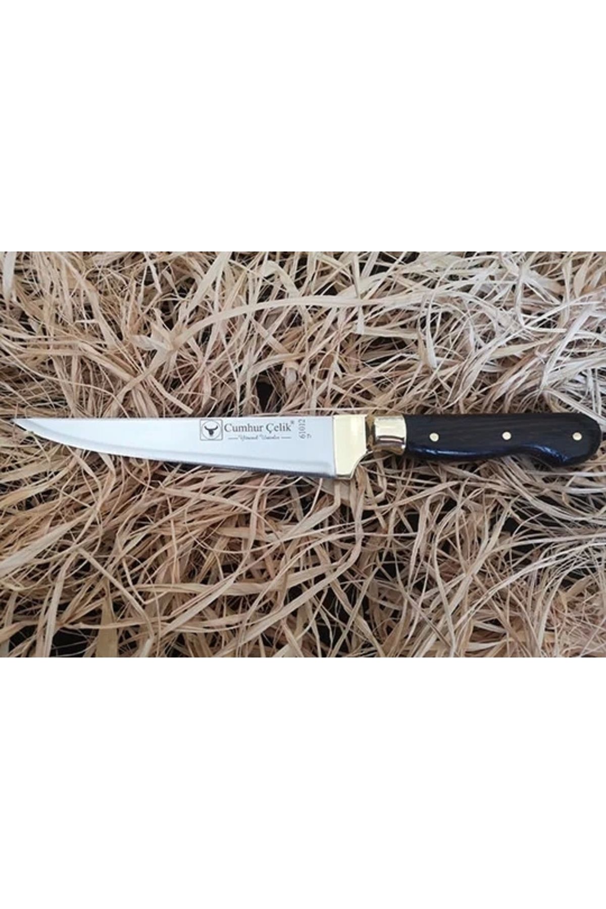 YNT İthalat 61012 Sivri Kasap Bıçağı, 16 Cm, Venge Sap