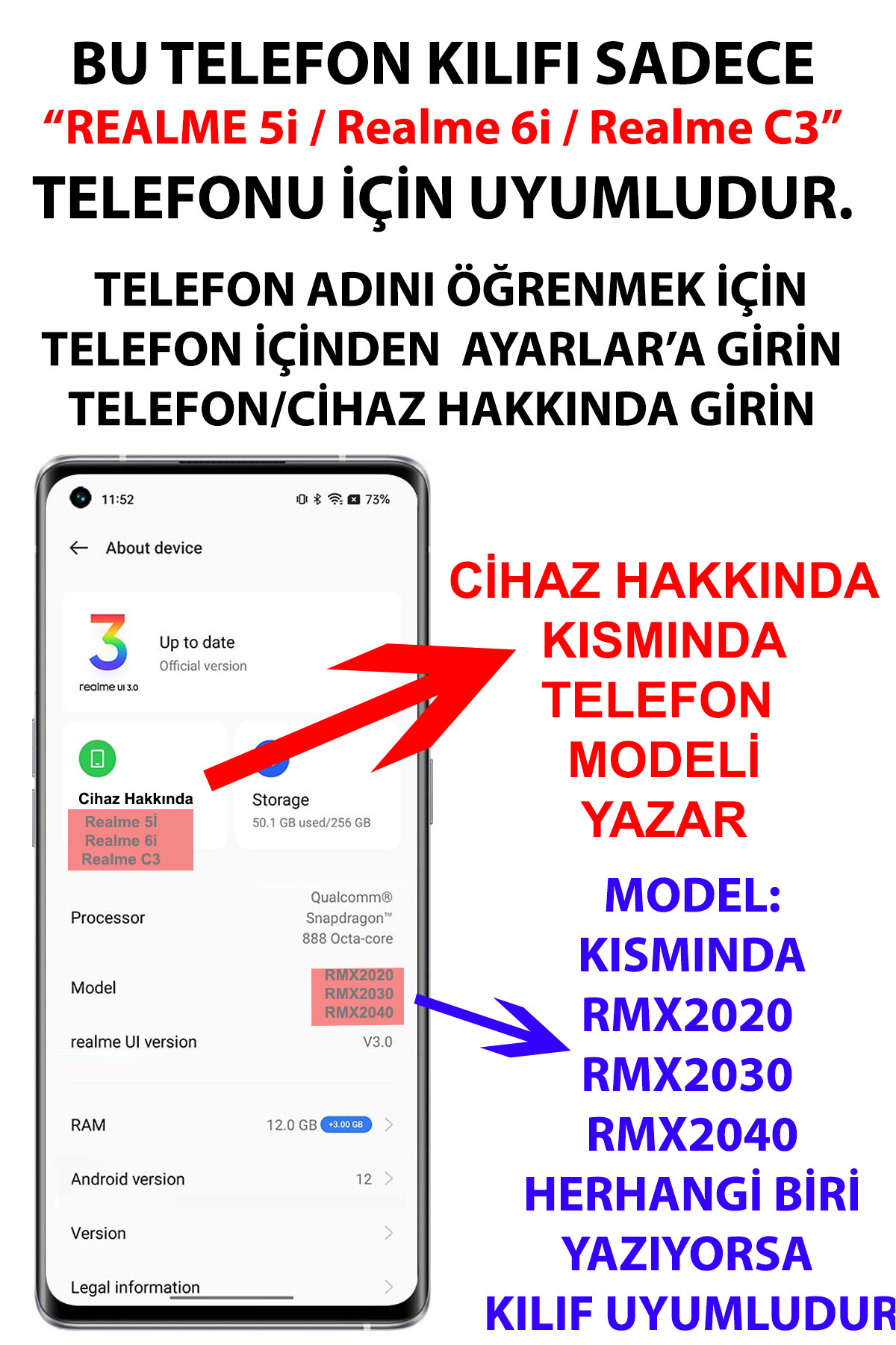 TechTree-حافظة سيليكون شفافة متوافقة مع Realme 5i - 6i - C3 2