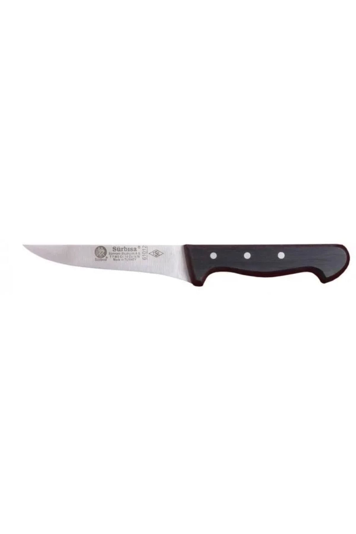 YNT İthalat 61012 - Sürmene Kasap Kemik Sıyırma Bıçağı 14 Cm