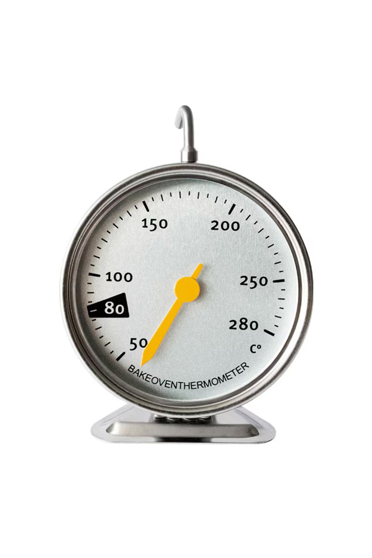 PUFO-Meat Analog Metal Thermometer With Hook For Oven, Measuring Range 50-280°c 1