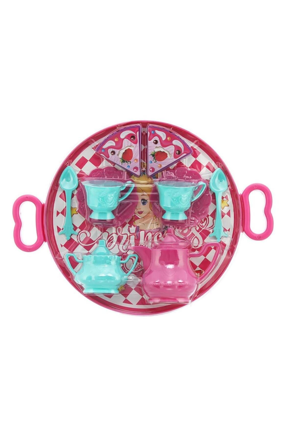 Shop58 Nessiworld ERN-893 Heroes Toys Tepsili Çay ve Kek Seti - Eren Oyuncak