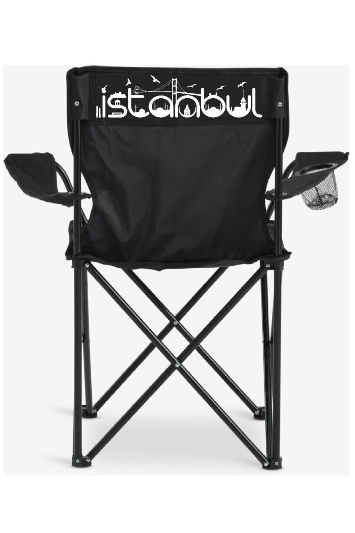 Toysan Katlanır Çantalı Rejisör Kamp Sandalyesi Istanbul Baskılı Logolu Özel Kamp