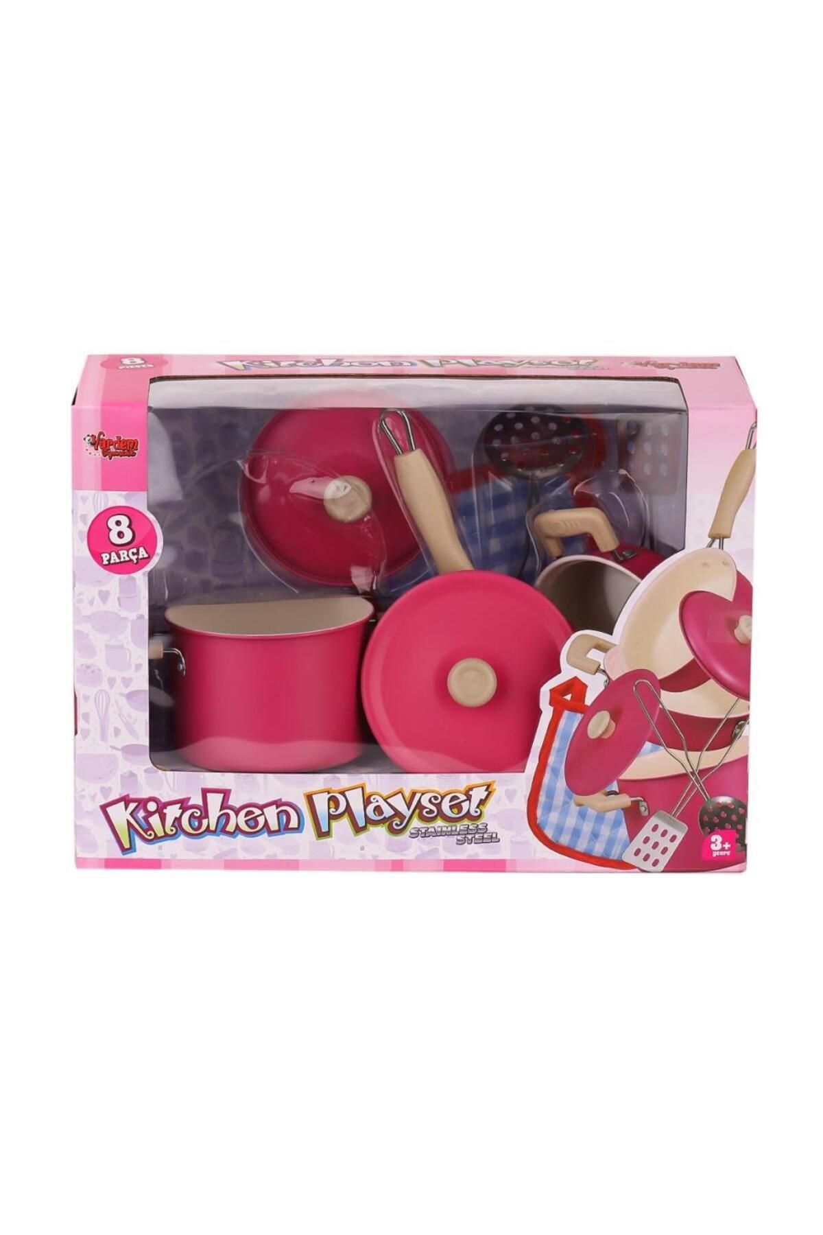 Shop58 Nessiworld 1818-6A Emaye Tencere 8 Parça -Vardem Oyuncak
