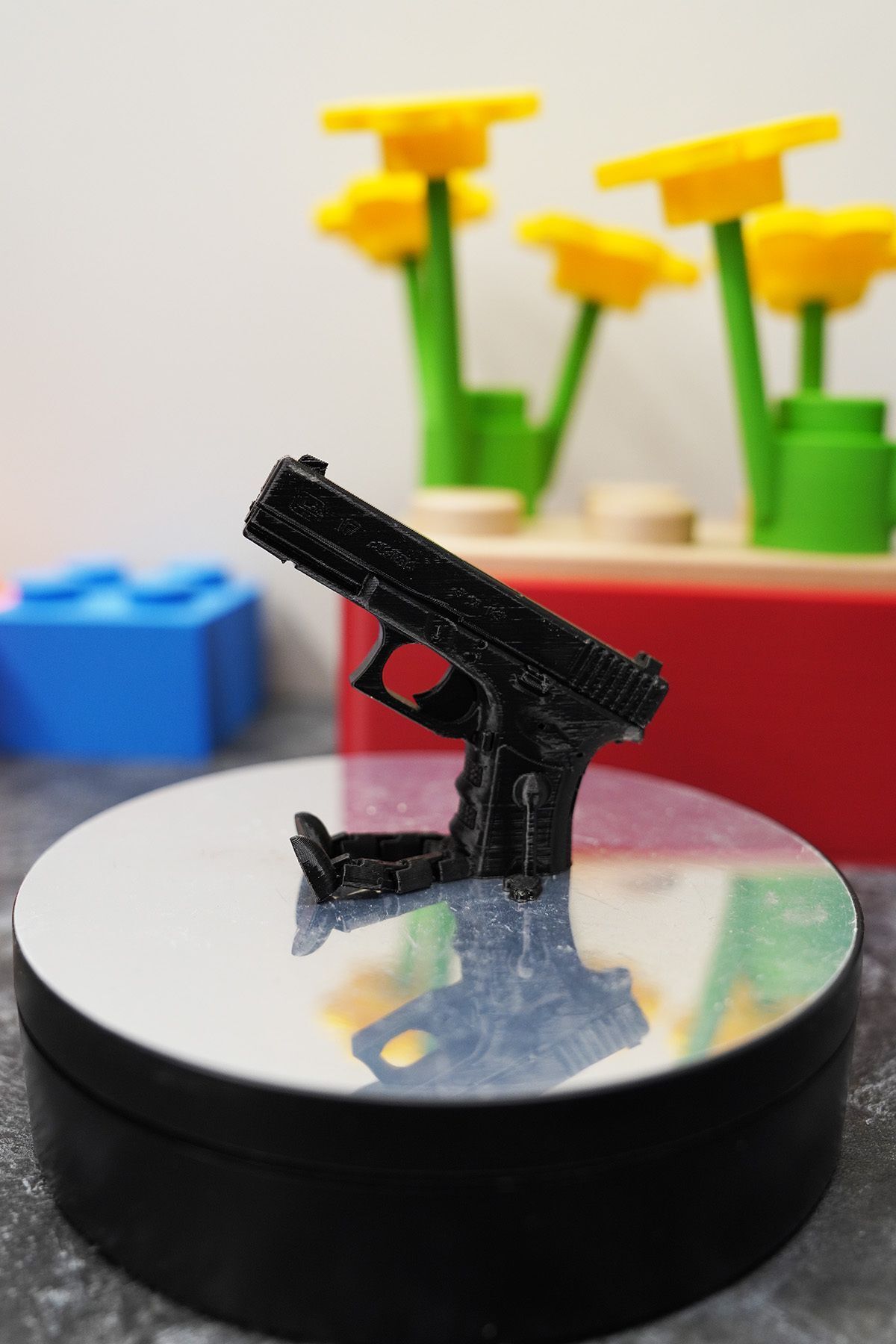 teknotrust Figür Dekoratif Tabanca 7 cm