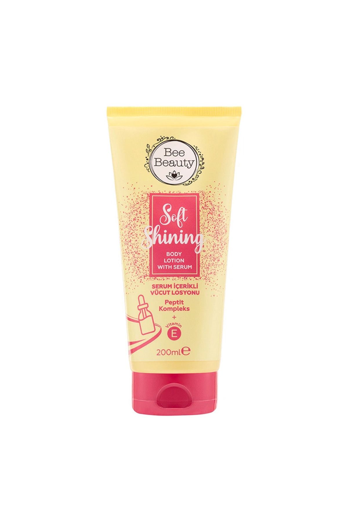 Bee Beauty Soft Shining Peptit Kompleks + Vitamin E Serum İçerikli Kırışıklık Önleyici Vücut Losyonu 200 ml