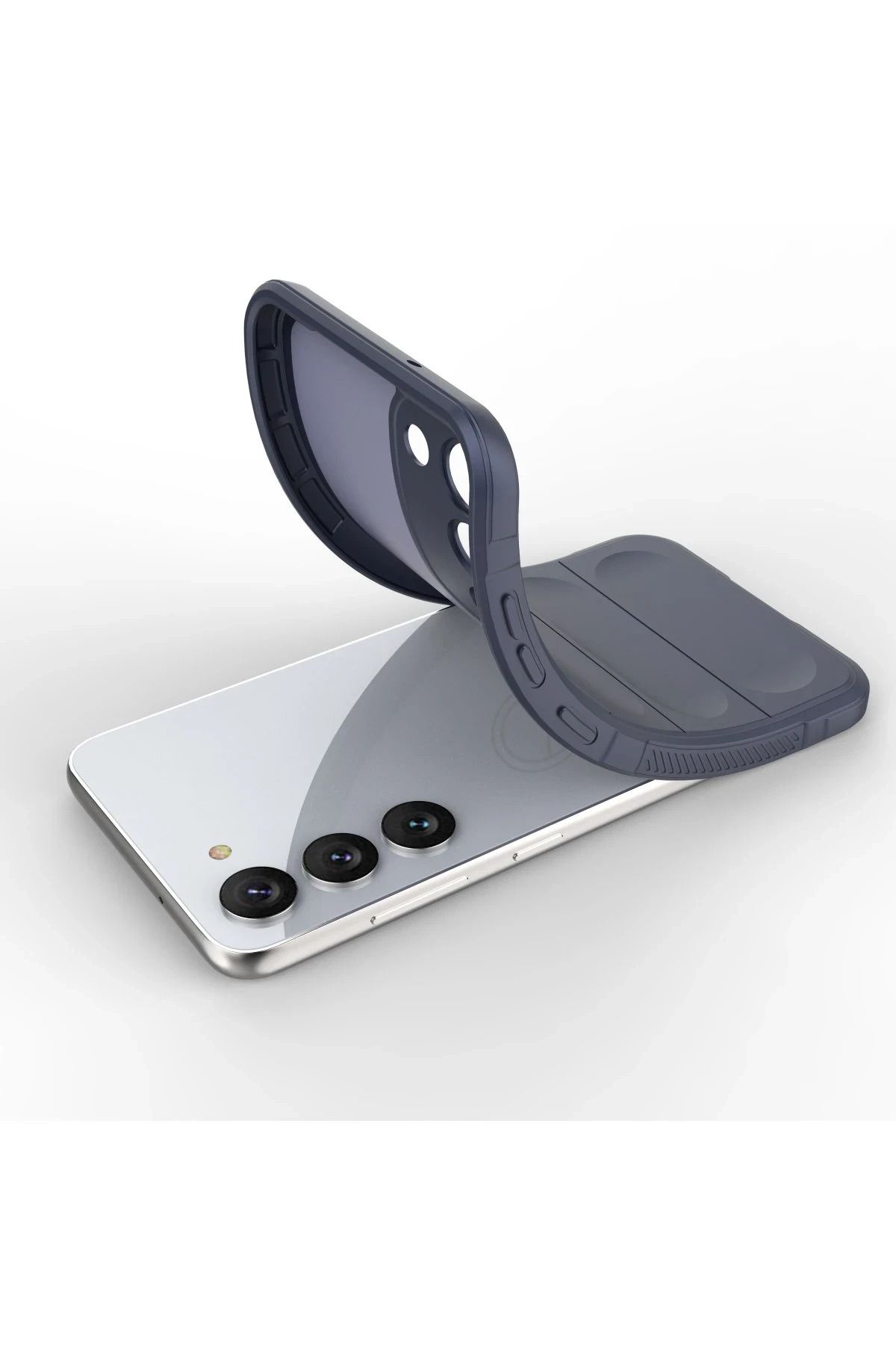 NewFace Galaxy S23 Plus uyumlu  Optimum Silikon - Lacivert YKTSN