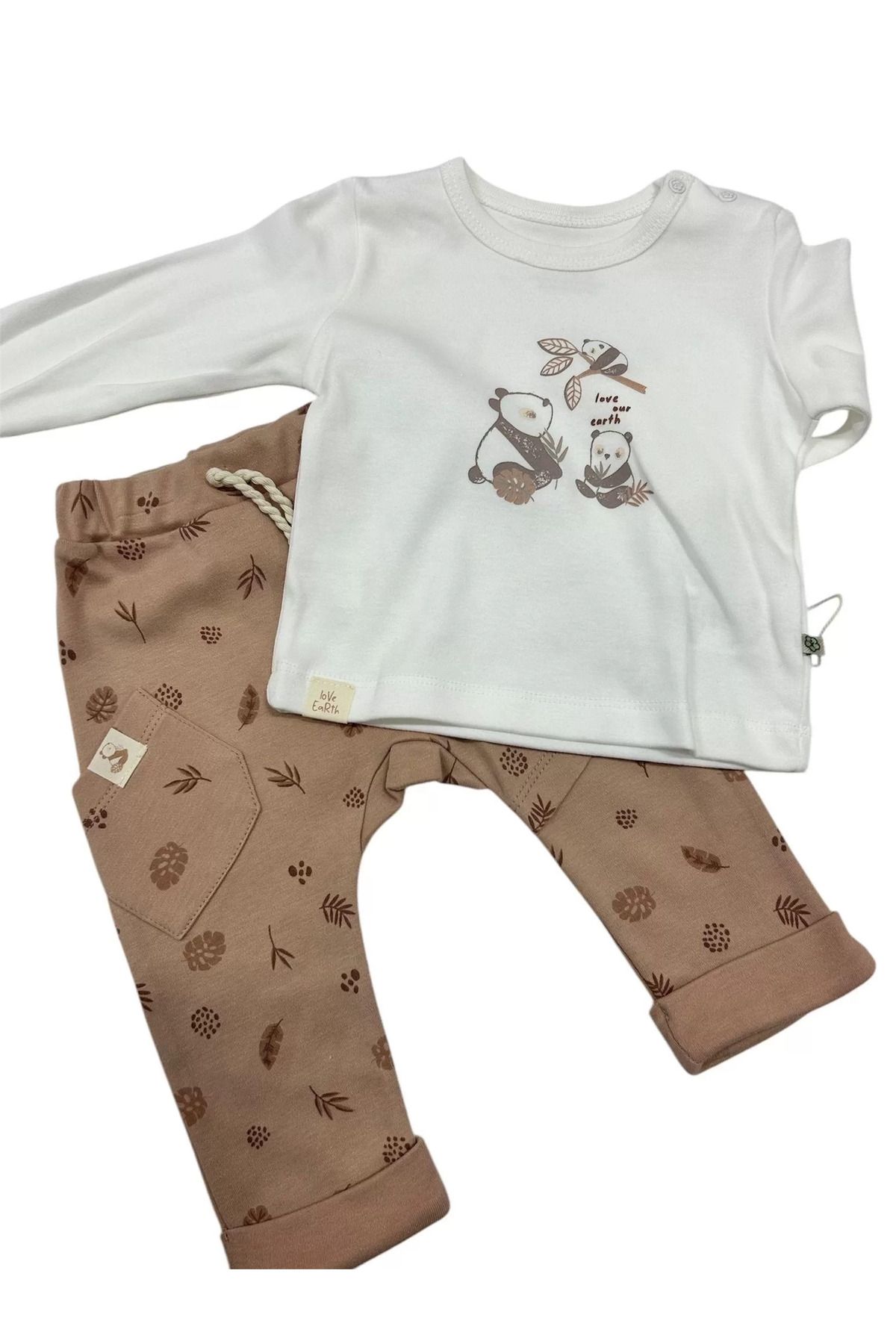 Shop58 Love Our Earth 2'li Takım Mocha