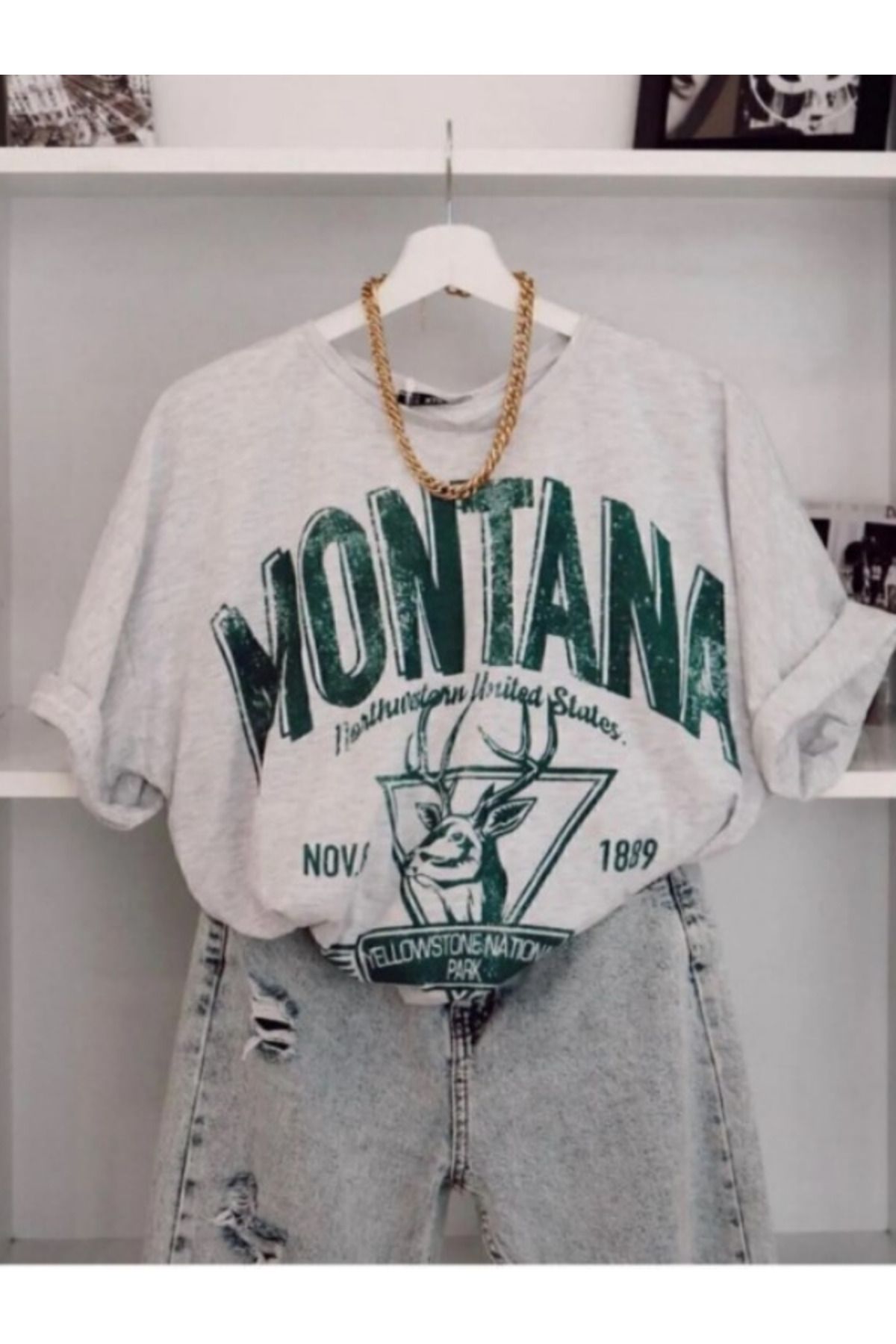 Fox Life Kids Montana Baskılı T-shirt