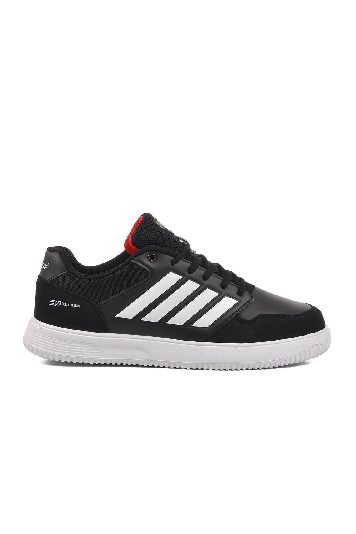 Aspor Siyah Beyaz Bağcıklı Unisex Spor Ayakkabı