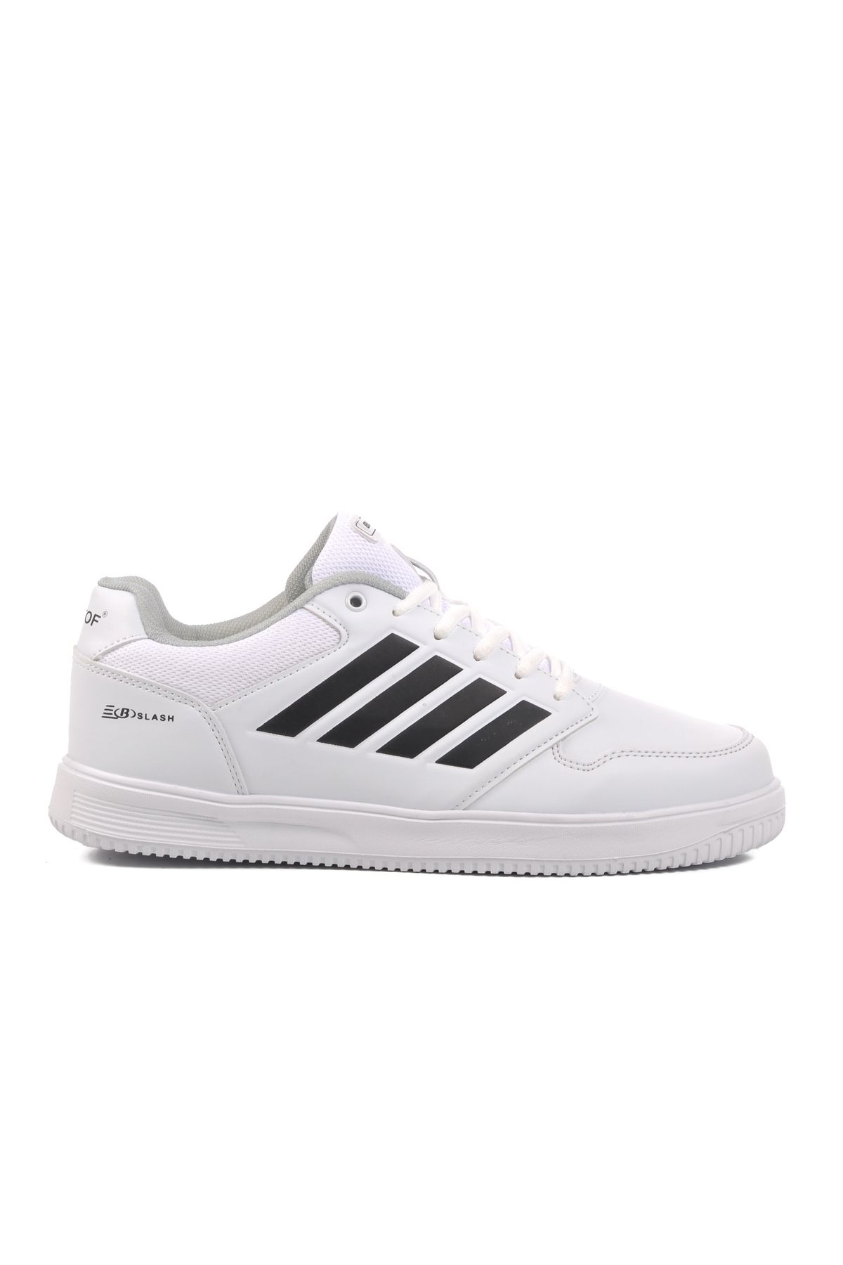 Aspor Beyaz Siyah Bağcıklı Unisex Spor Ayakkabı