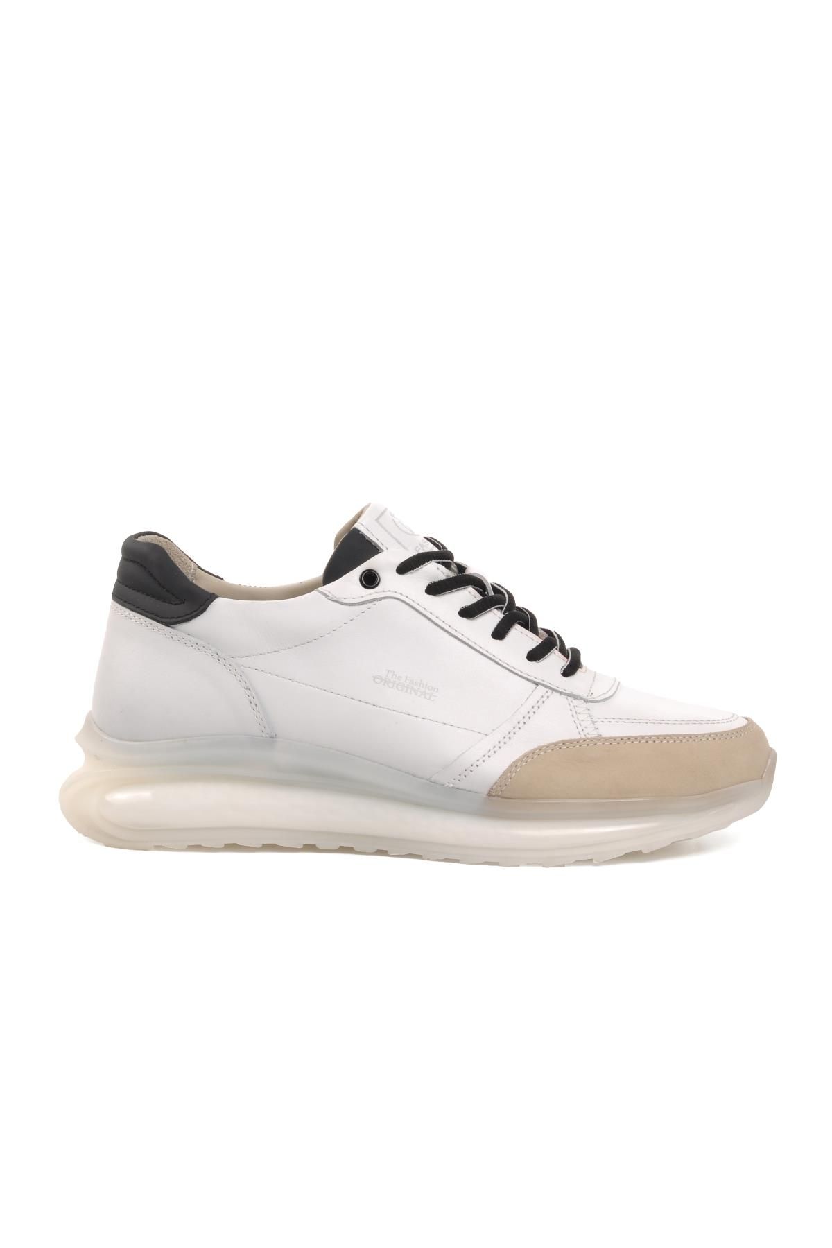 MARCOMEN Beyaz Erkek Sneaker Ayakkabı