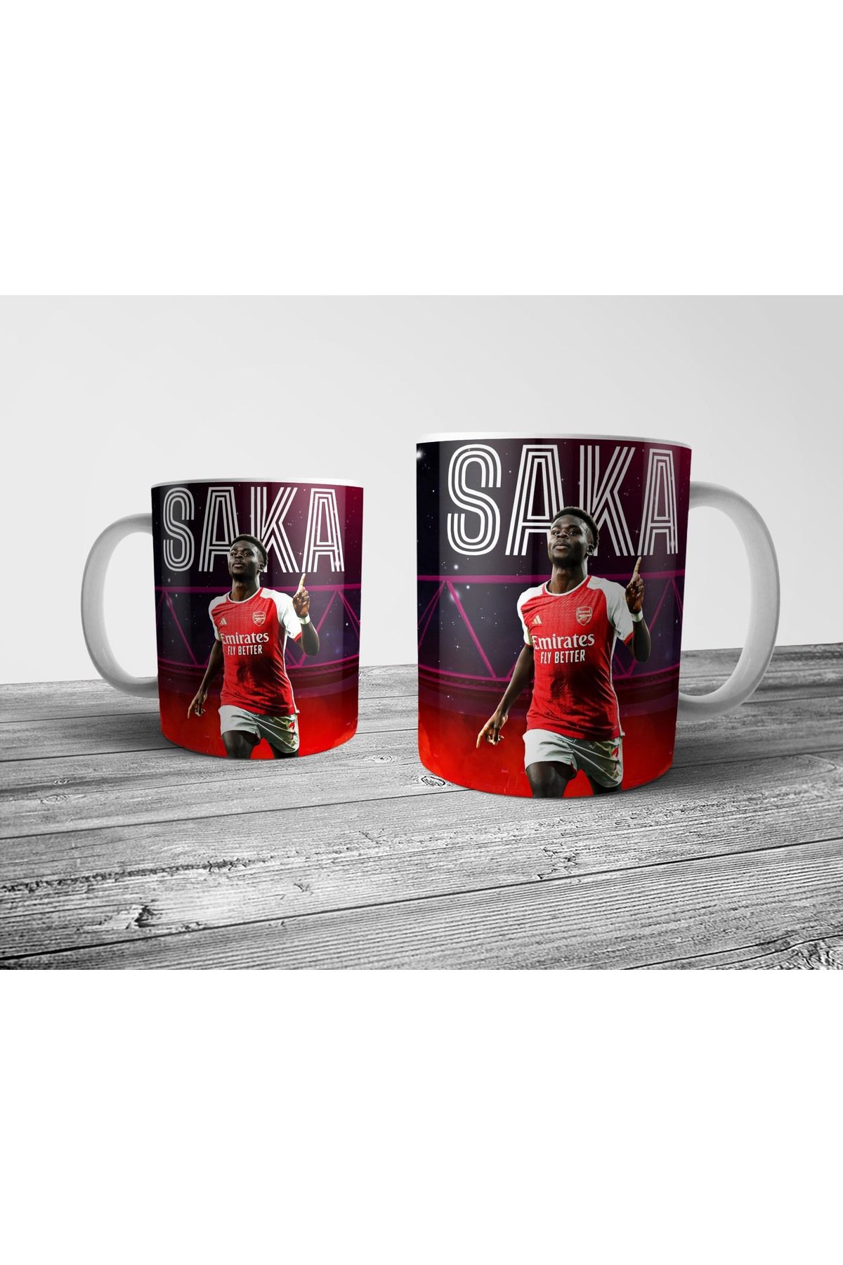 Pixxa Bukayo Saka - Arsenal Kupa Bardak Model 2