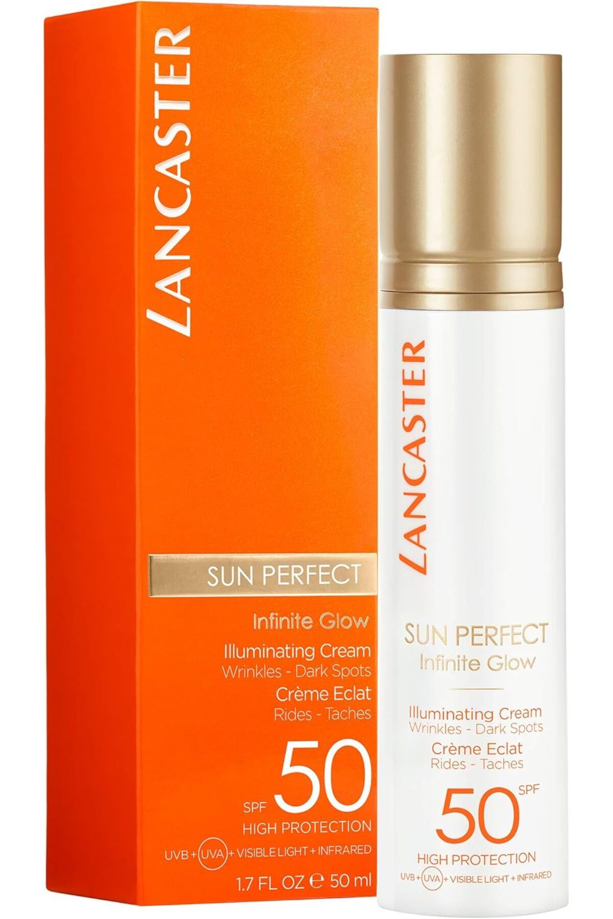 Lancaster Sun Perfect Sonsuz Işıltılı Aydınlatıcı SPF50 Krem 50 ml
