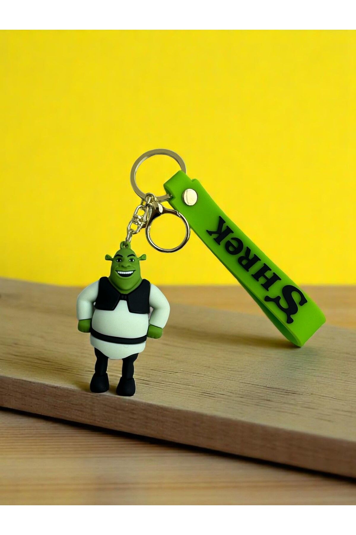 tekmation Shrek Temalı 3d Eğlenceli Anahtarlık Ve Canta Aksesuar ( Büyük Boy )