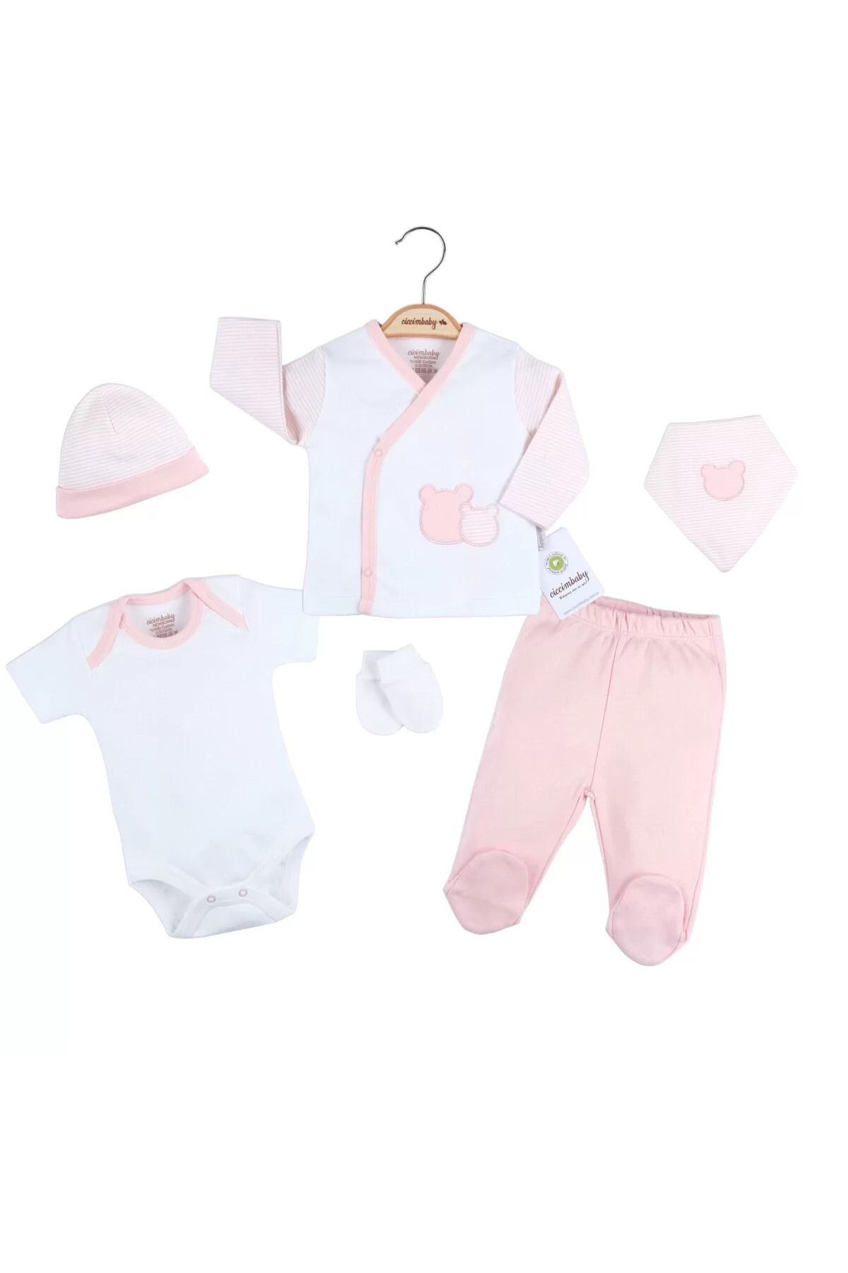 Shop58 Zıbın Takım Pembe