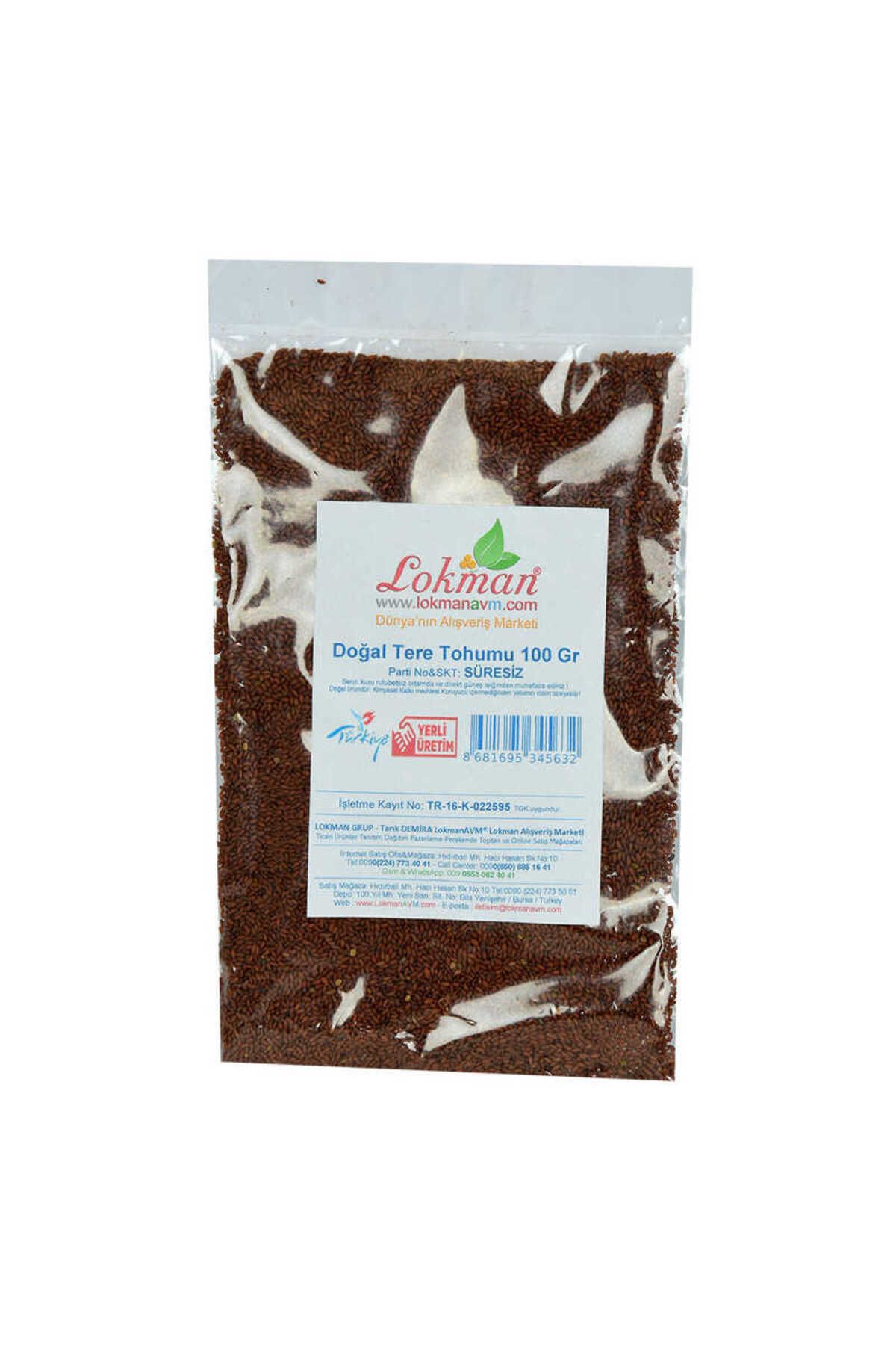 TimeStart Doğal Tere Tohumu 100 Gr Paket