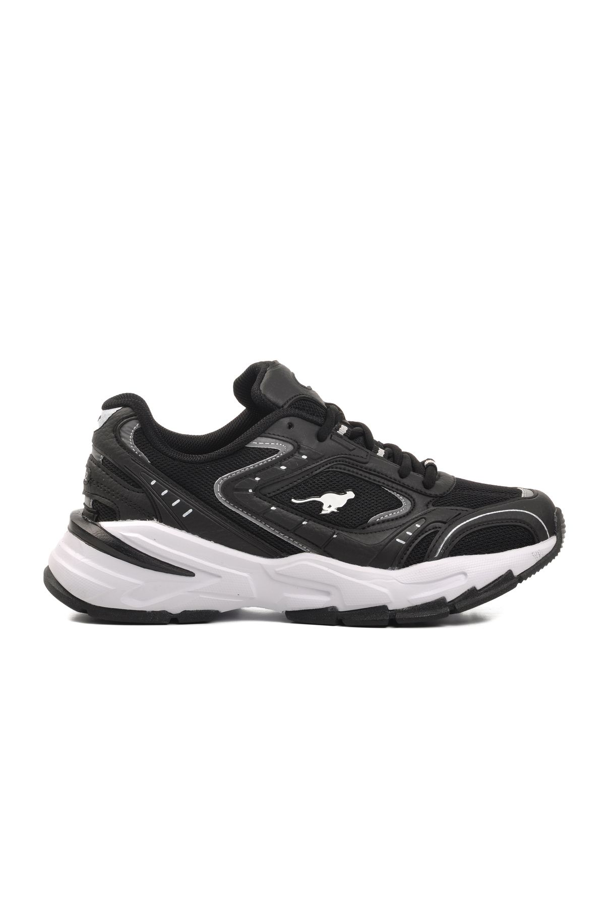 Aspor Siyah Beyaz Unisex Spor Ayakkabı