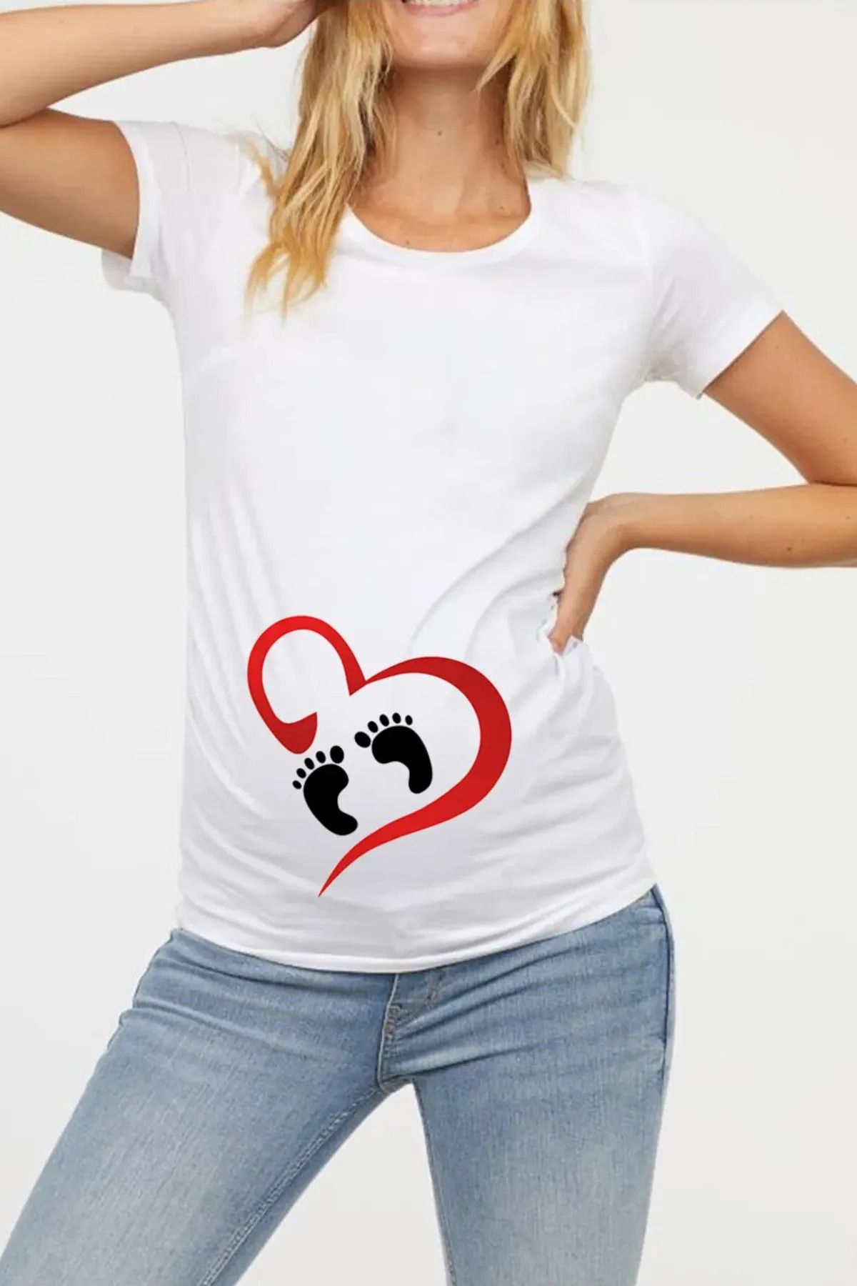 FeaR LeeS Kadın Bebek Ayaklı T-shirt