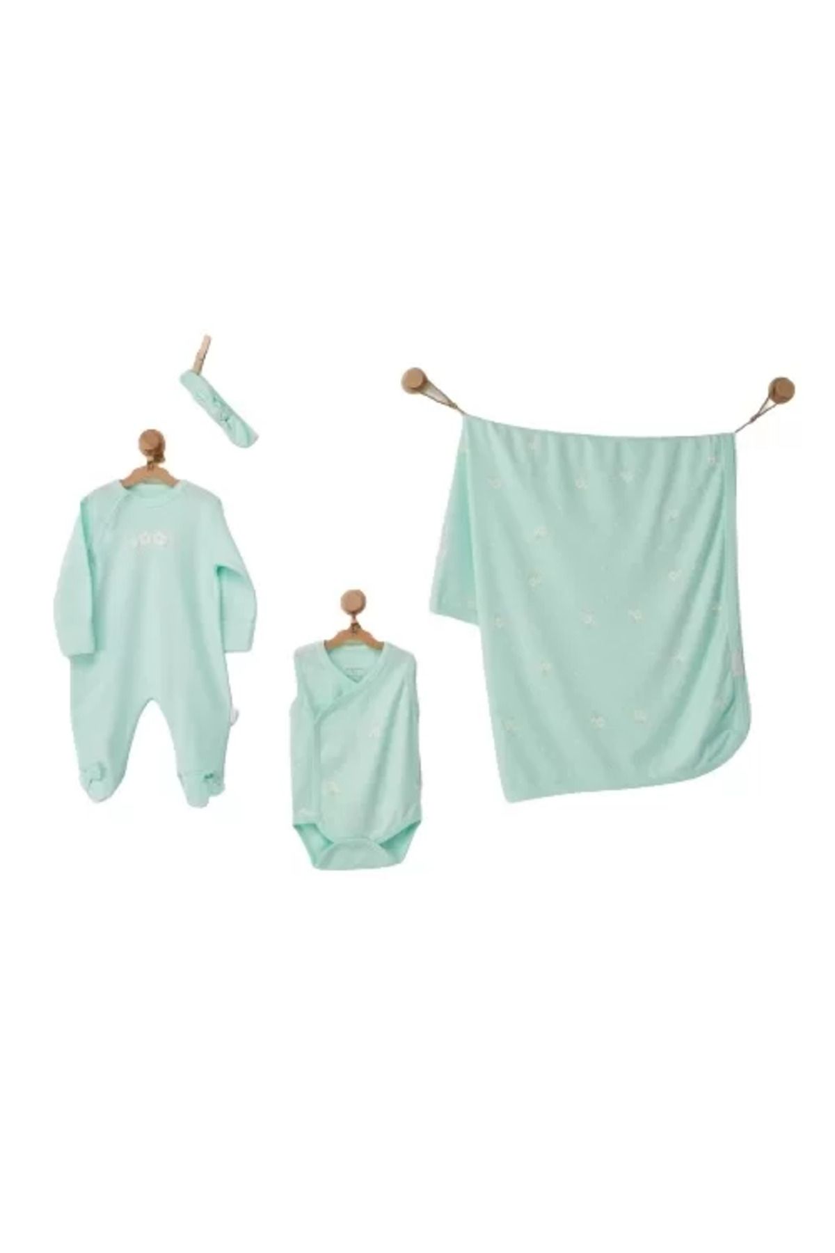 Shop58 Summer Paradise 4lü Takım Mint