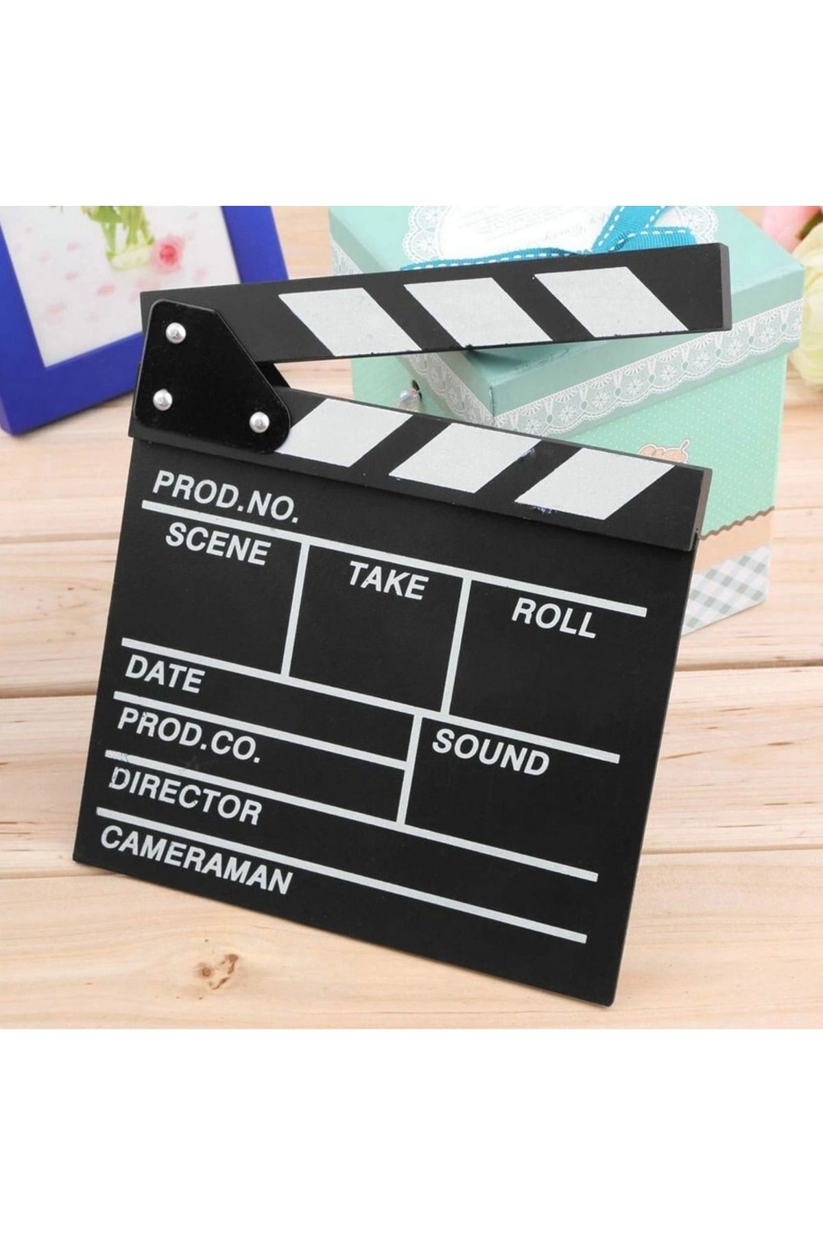 STOREMAX Mini Boy Dekoratif Sinema Klaket