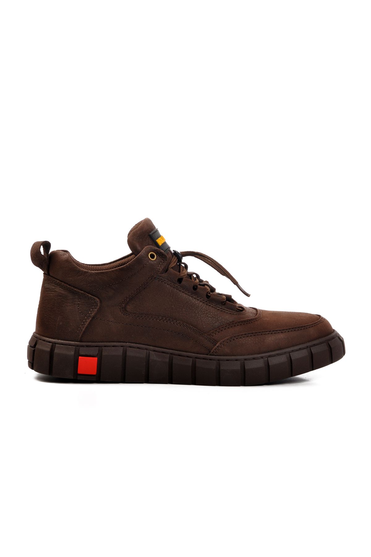 Bulldozer Kahve Nubuk Hakiki Deri Sneaker Erkek Bot