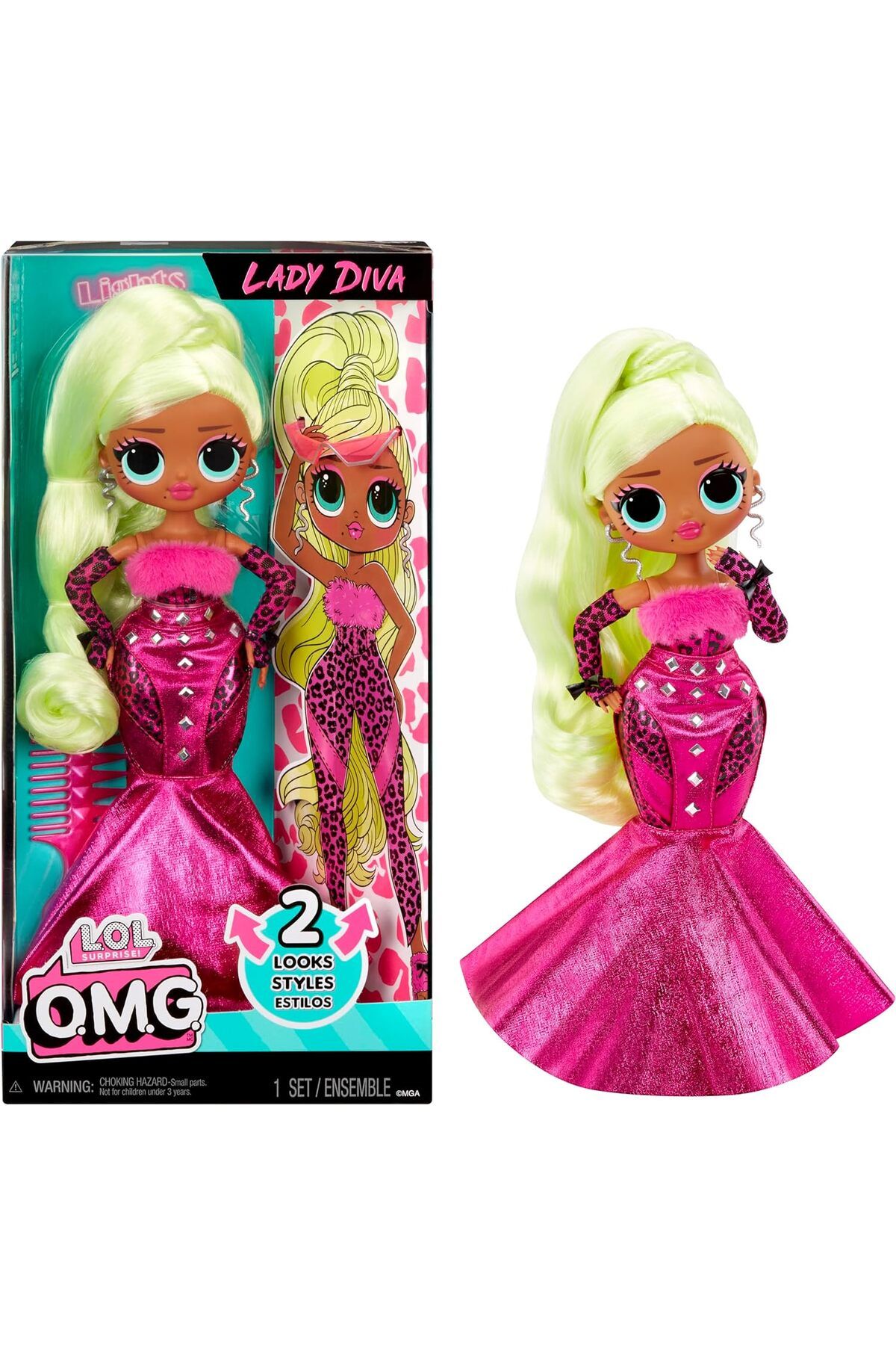 ÇAĞUR KDROGLU Surprise O.M.G. Hos Doll - Lady Diva YENİ 1109945