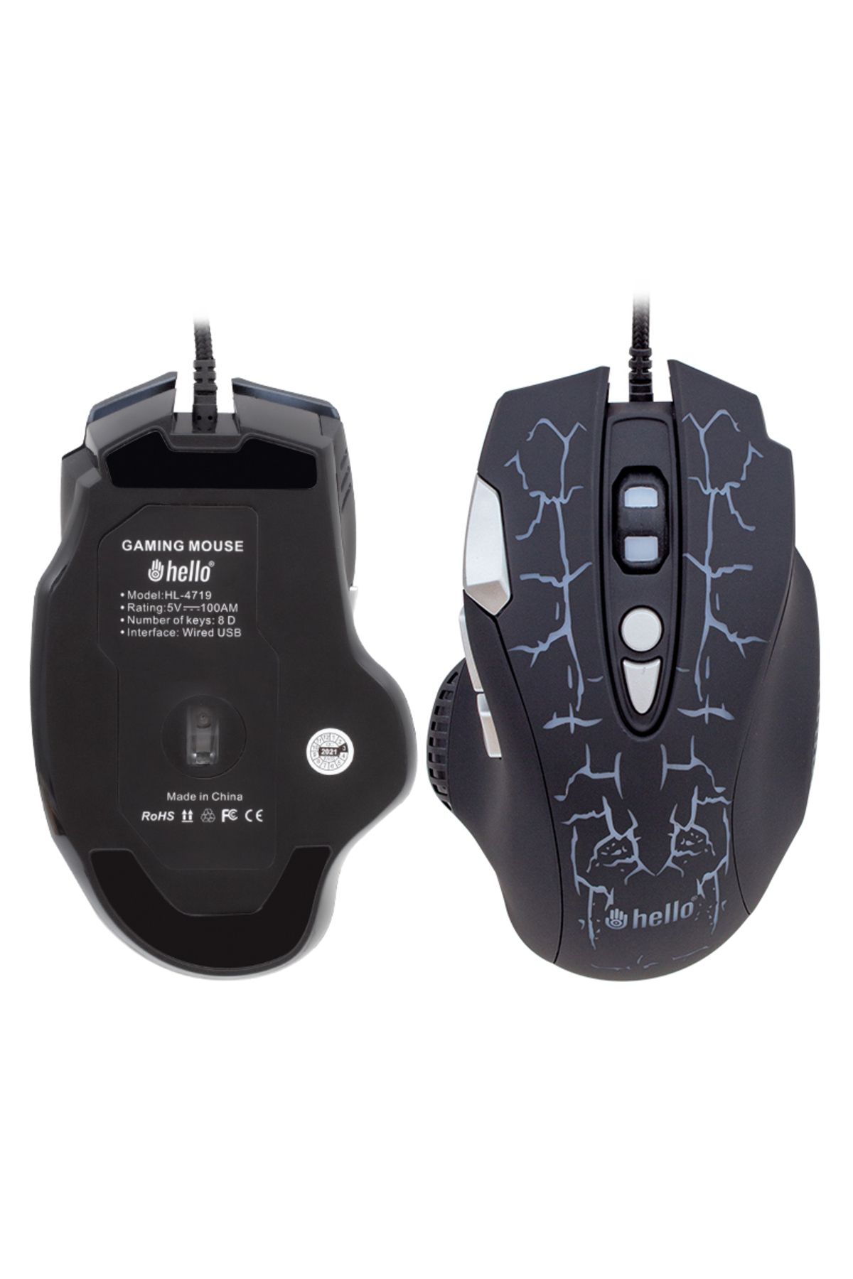 Emperium HELLO HL-4719 KABLOLU OYUNCU GAMING MOUSE (5122)