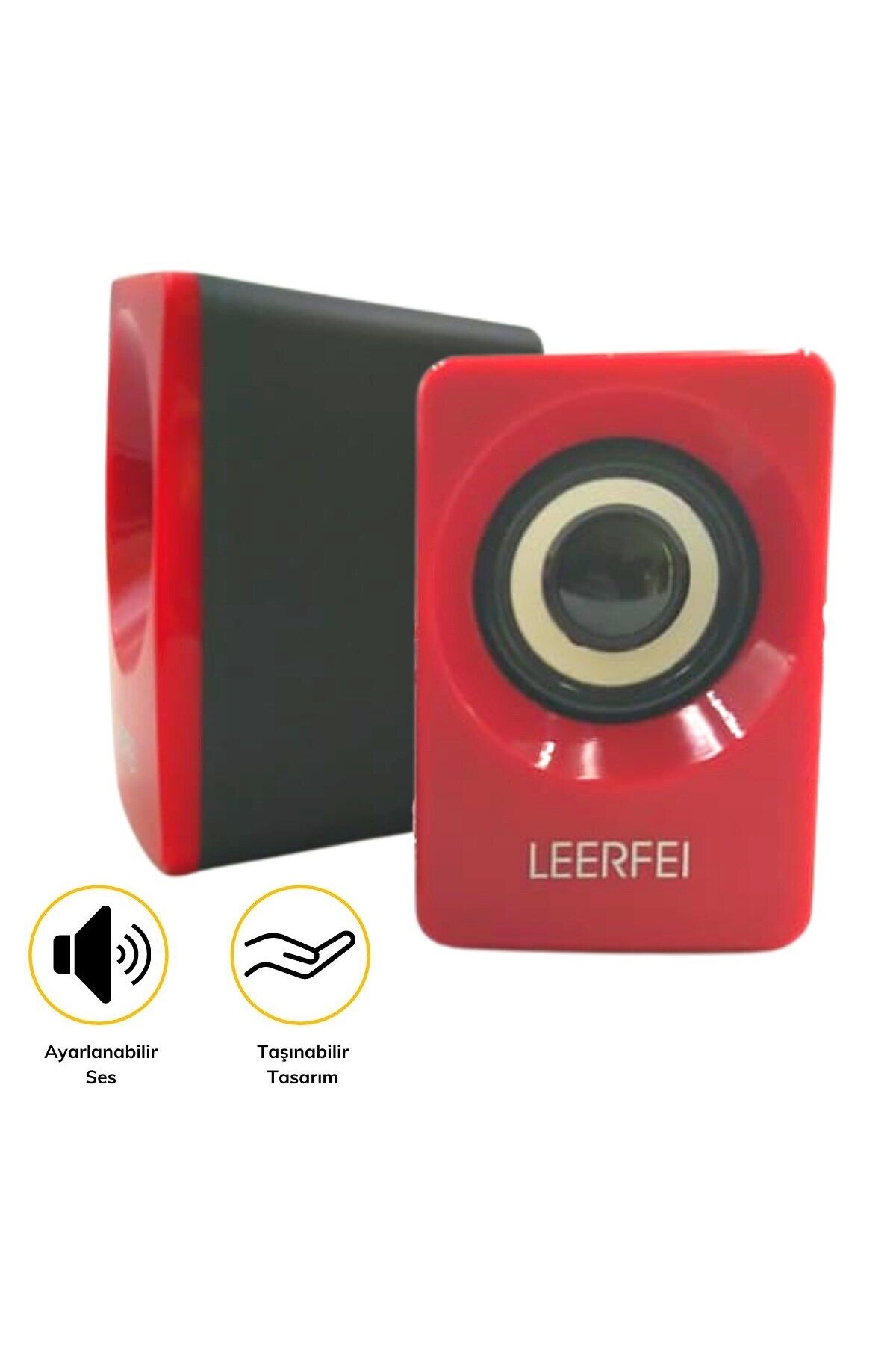 Emperium N62 1+1 Multimedia USB ve Jacklı Mini Hoparlör Yüksek Stereo Ses Sistemi (5122)