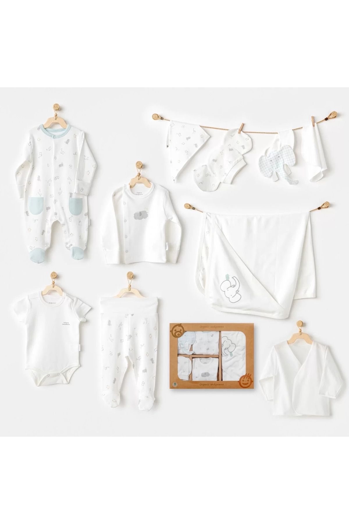 Shop58 The Zoo S Balboa Organik 10 Parça Hastane Çıkışı Ekru
