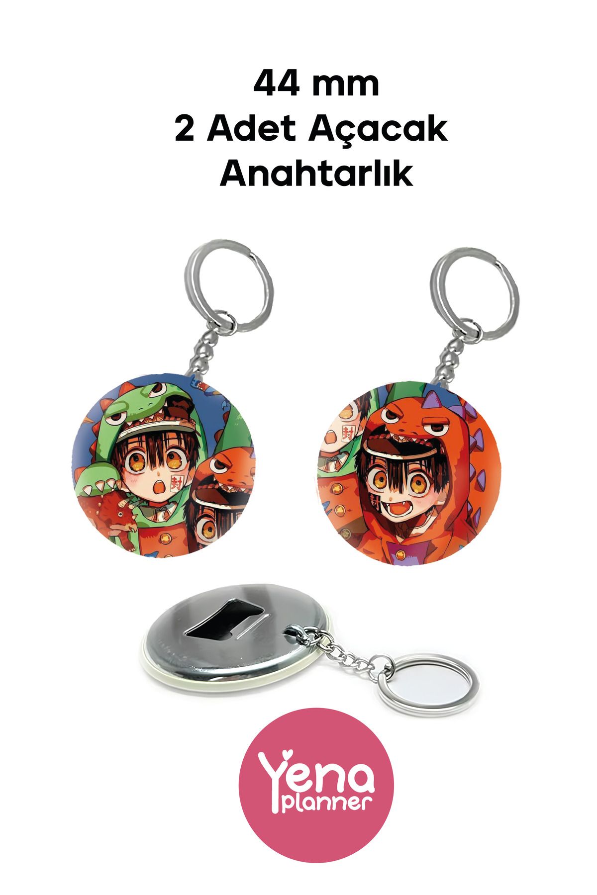 Yenaplanner Toilet Bound Hanako-kun Çanta Süsü / Rozet Seti / Açacak Anahtarlık