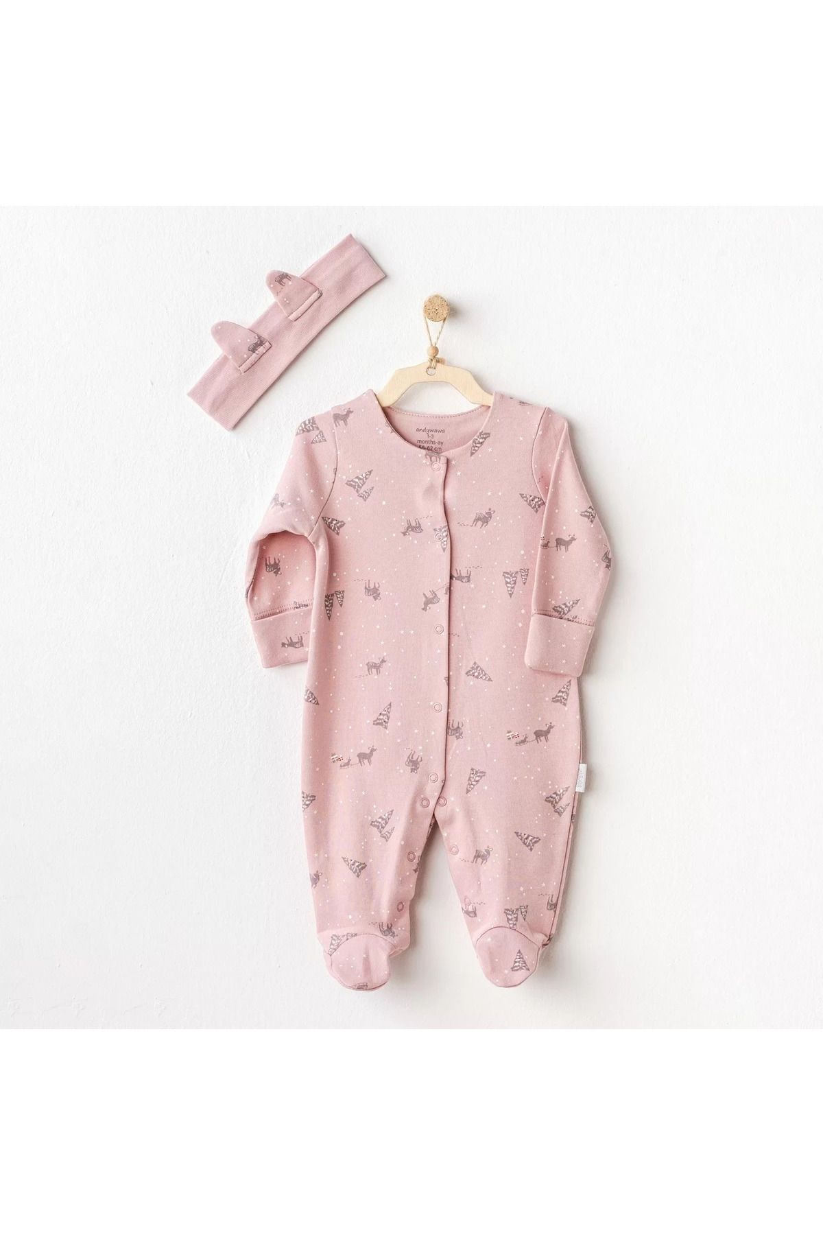Shop58 Puppy Gazelle Bebe Tulum Takım Pink