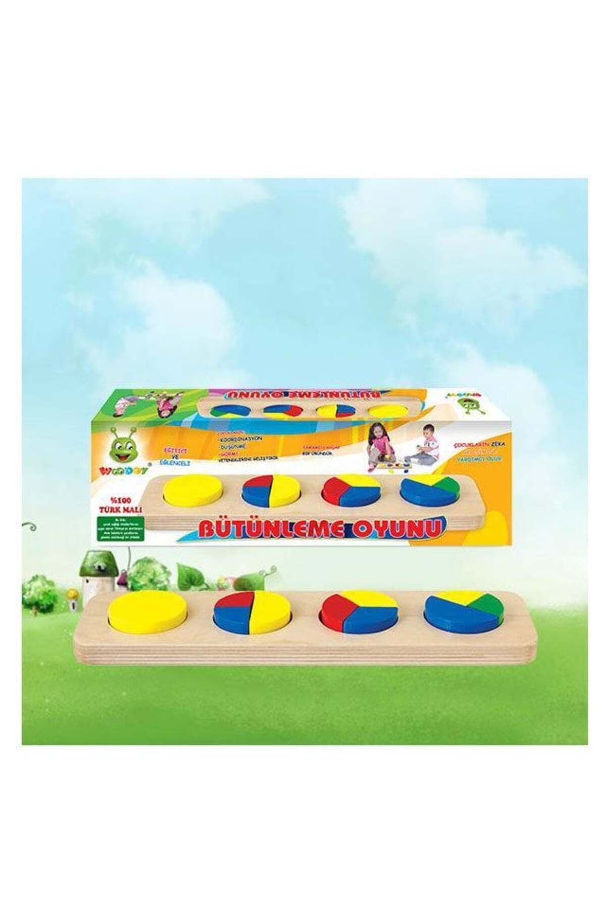 Toptan Bulurum 007KR WOODOY BEŞLİ GEOMETRİK ŞEKİLLER