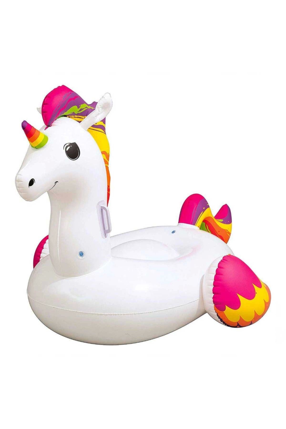 MR RZN STORE Best way Tutmalı Pegasus Binici havuz oyuncağı 150x117 cm