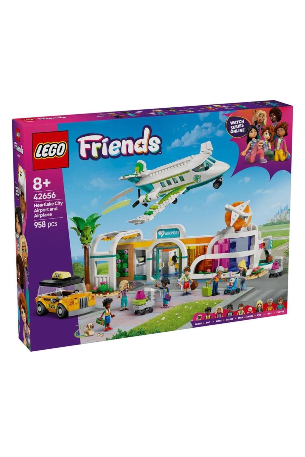 MR RZN STORE 42656 LE GO Friends Heartlake City Havaalanı parça + yaş