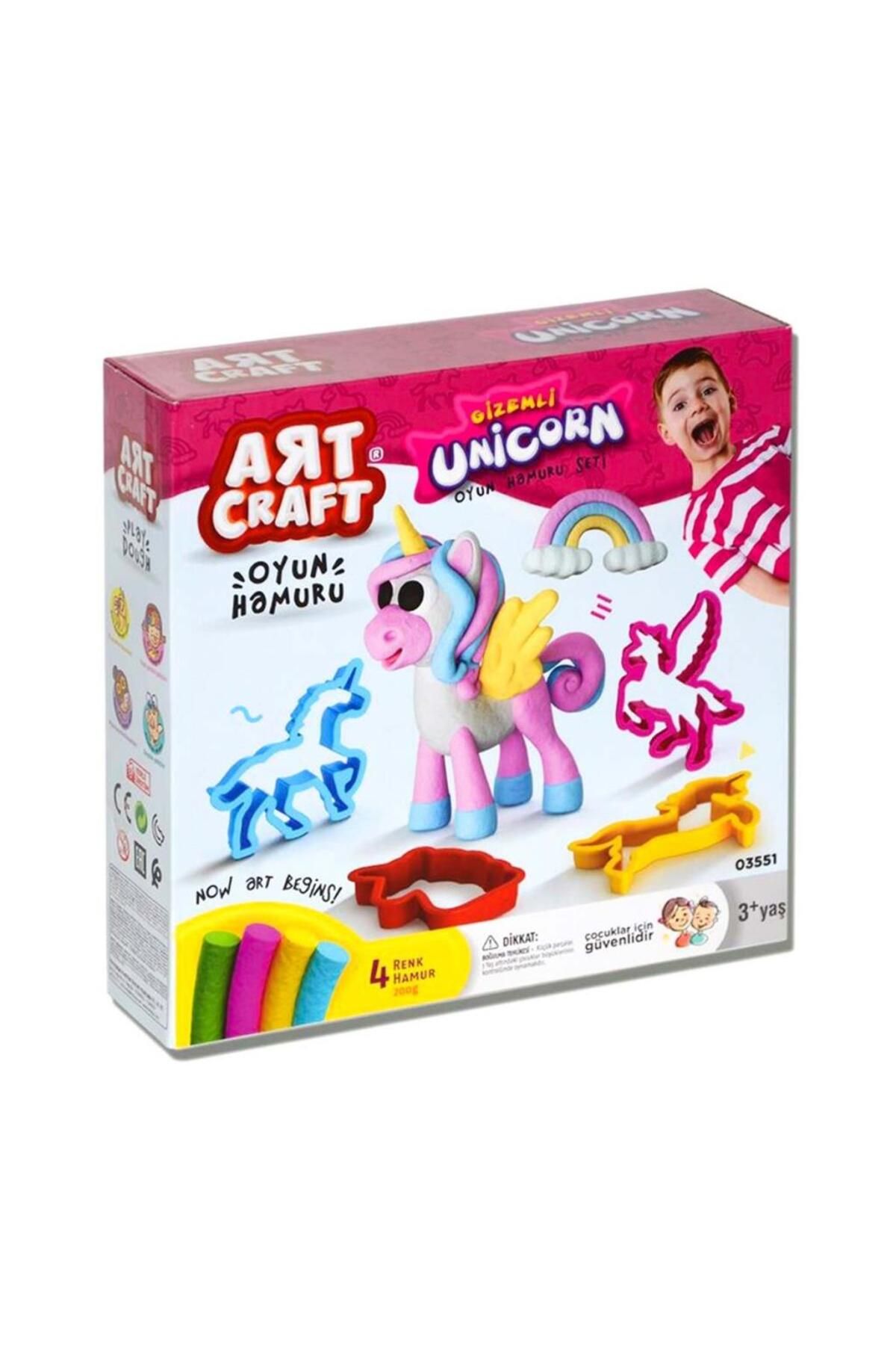 Toptan Bulurum Dede Unicorn Oyun Hamuru Seti