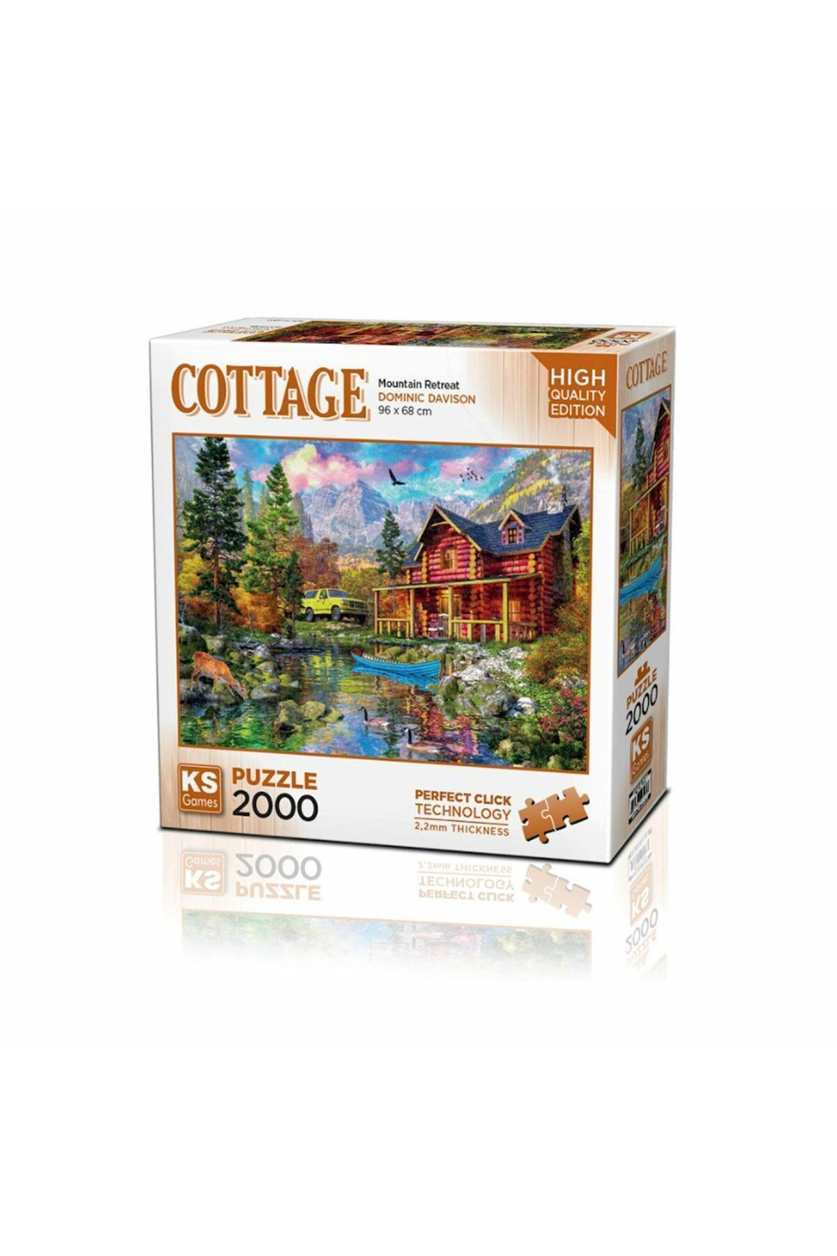 TimeStart 22513 Mountain Retreat 2000 Parça Puzzle - *