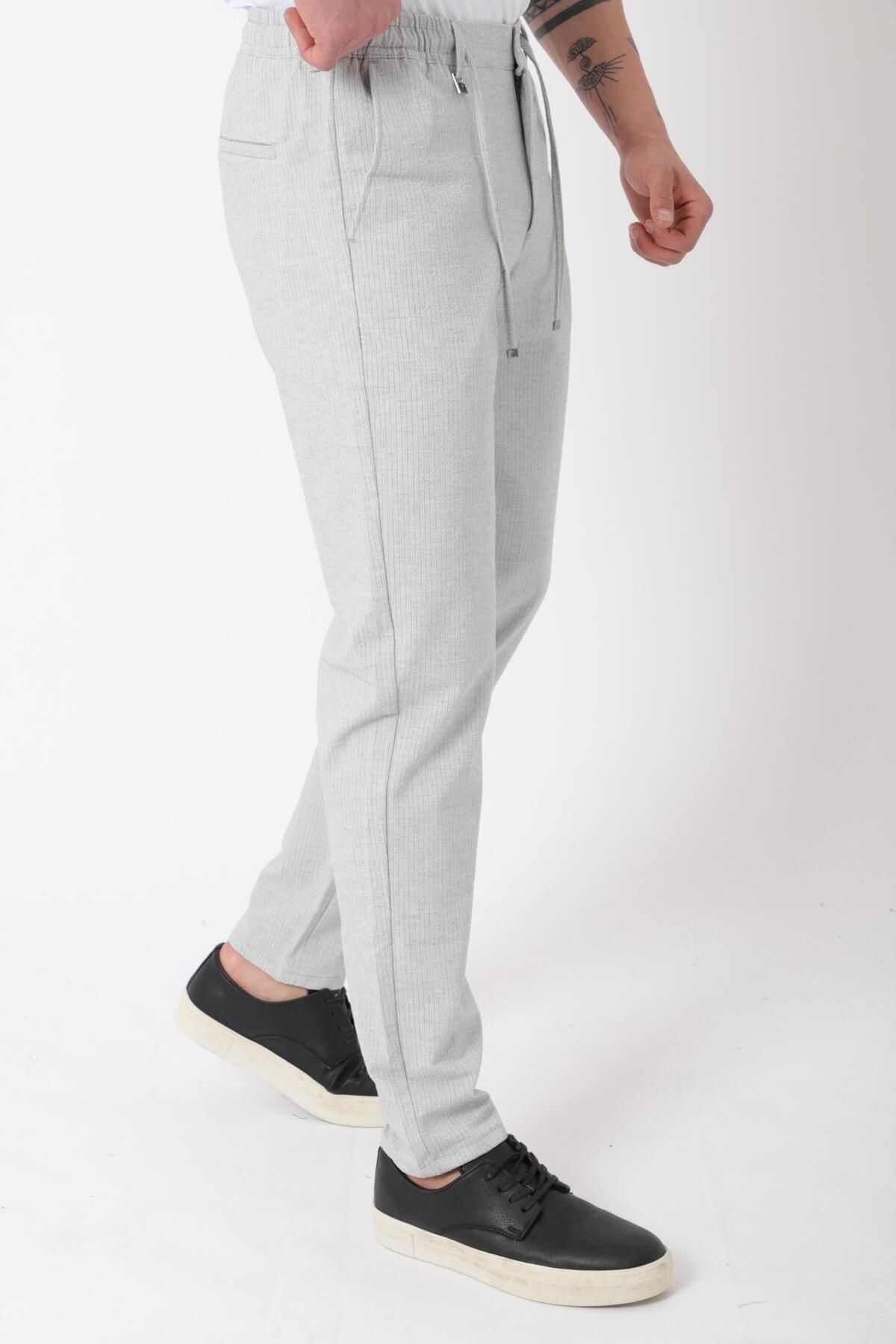 Stilkombin-Elastic Waist Hitit Model Jogger Pants Cpt-1_0397 4