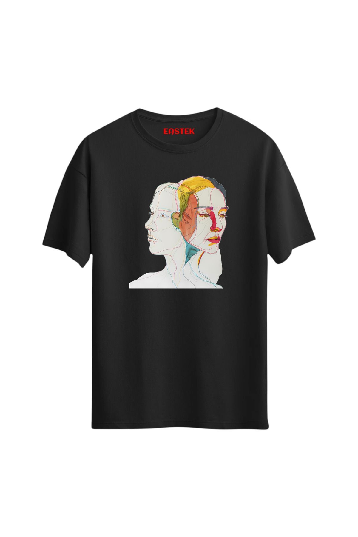 Eastek Dual Reflection Baskılı Tasarım T-Shirt