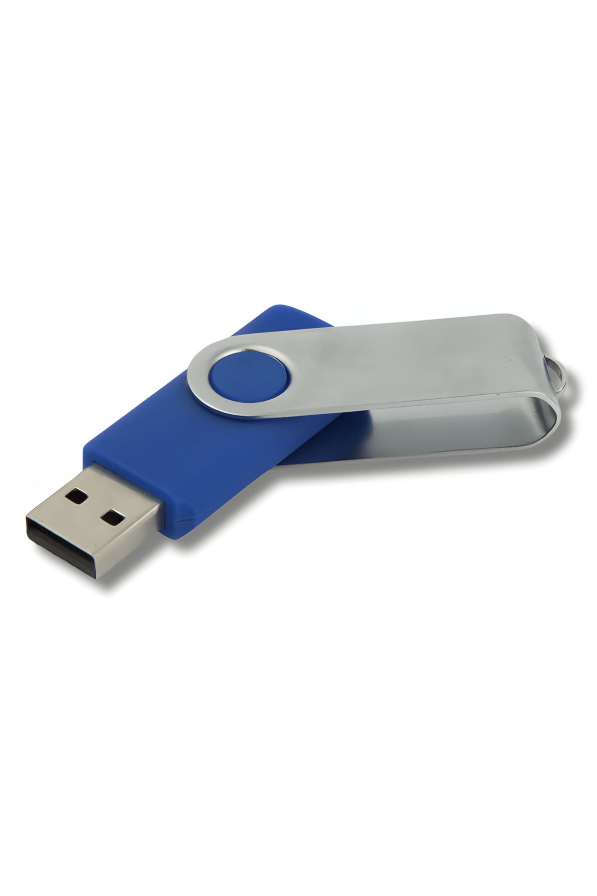 TermaCraft Lacivert Metal Döner Kapaklı USB Bellek - 64 GB