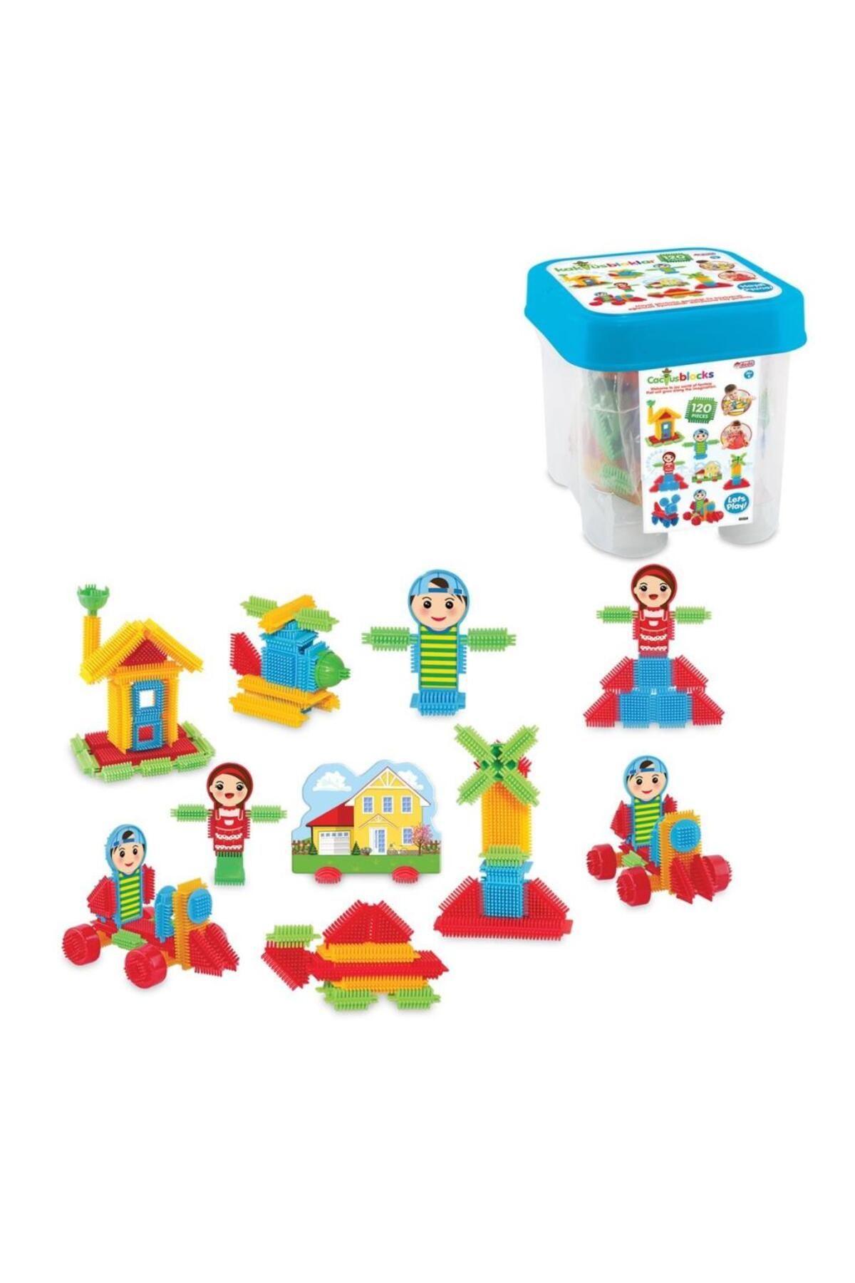 NEZADE STORE 03324 Kaktüs Blokları 120 Parça -Dede