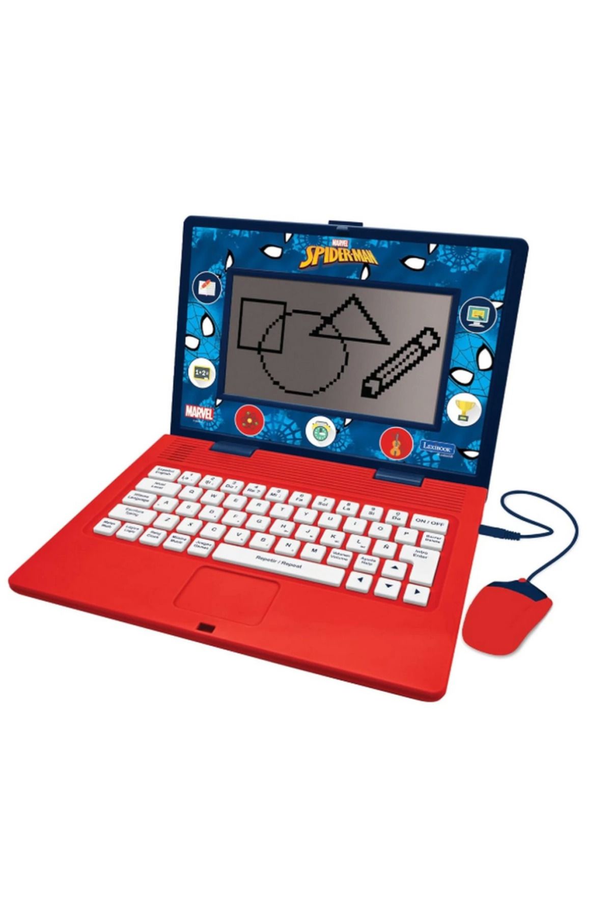 MR RZN STORE Eğitici Laptop Spider-Man 170 Fonksiyon