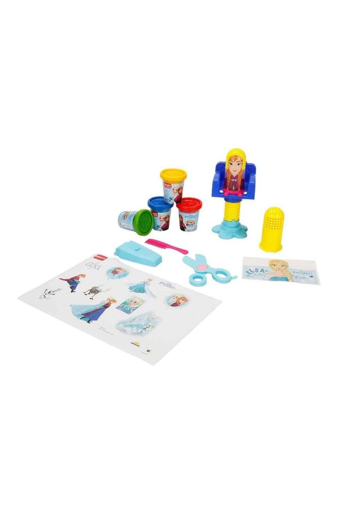 TimeStart Crafy Frozen Sihirli Salon Oyun Hamur Seti 200 g 15 Parça