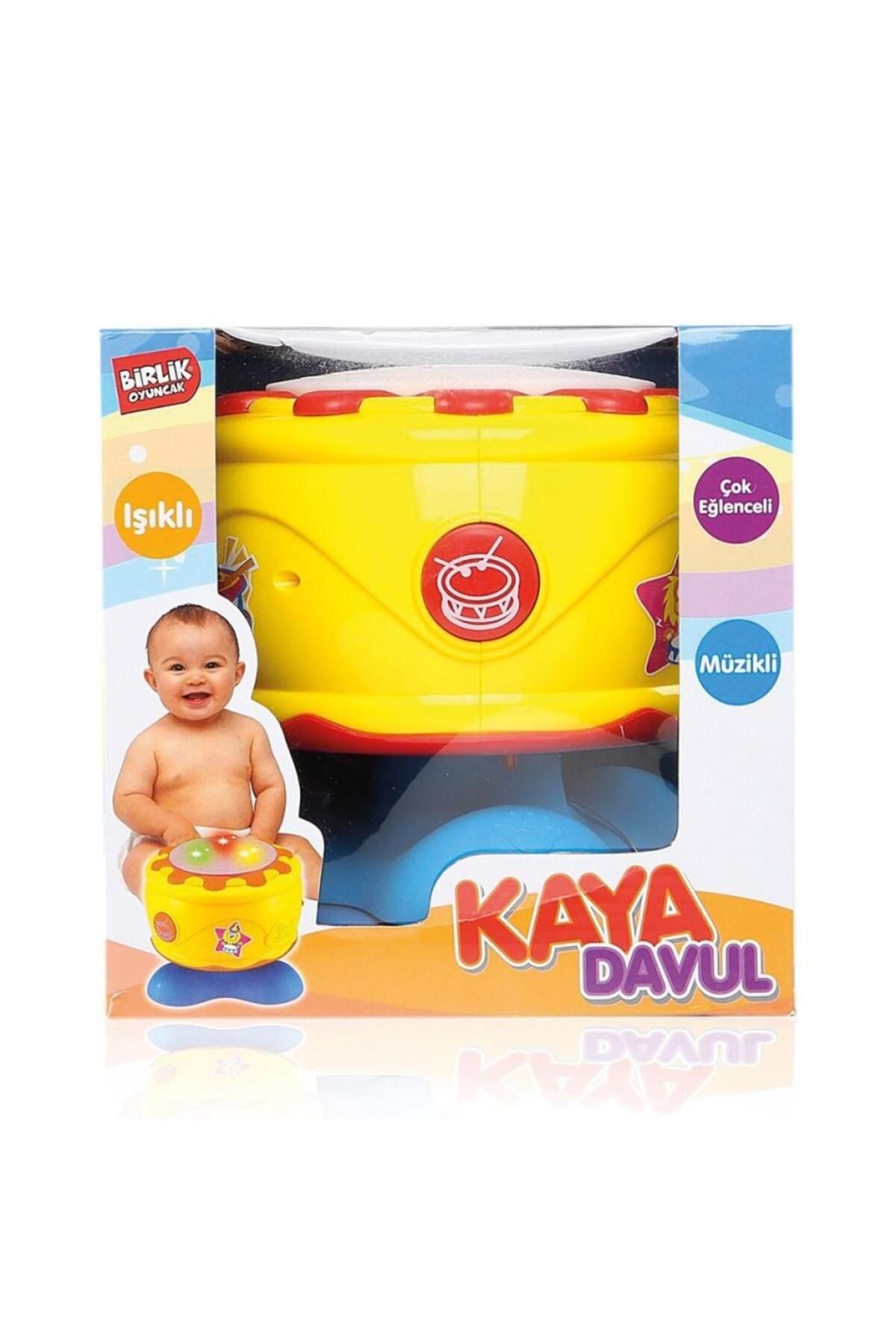 NEZADE STORE URT009-01 Müzikli ve Işıklı Kaya Davul -Birliktoys