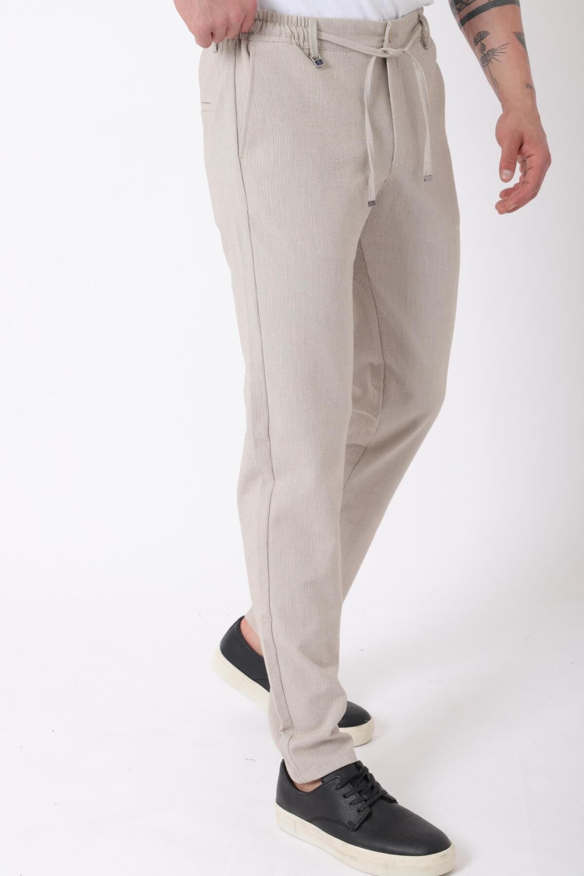 Stilkombin-Elastic Waist Hitit Model Jogger Pants Cpt-1_0397 3