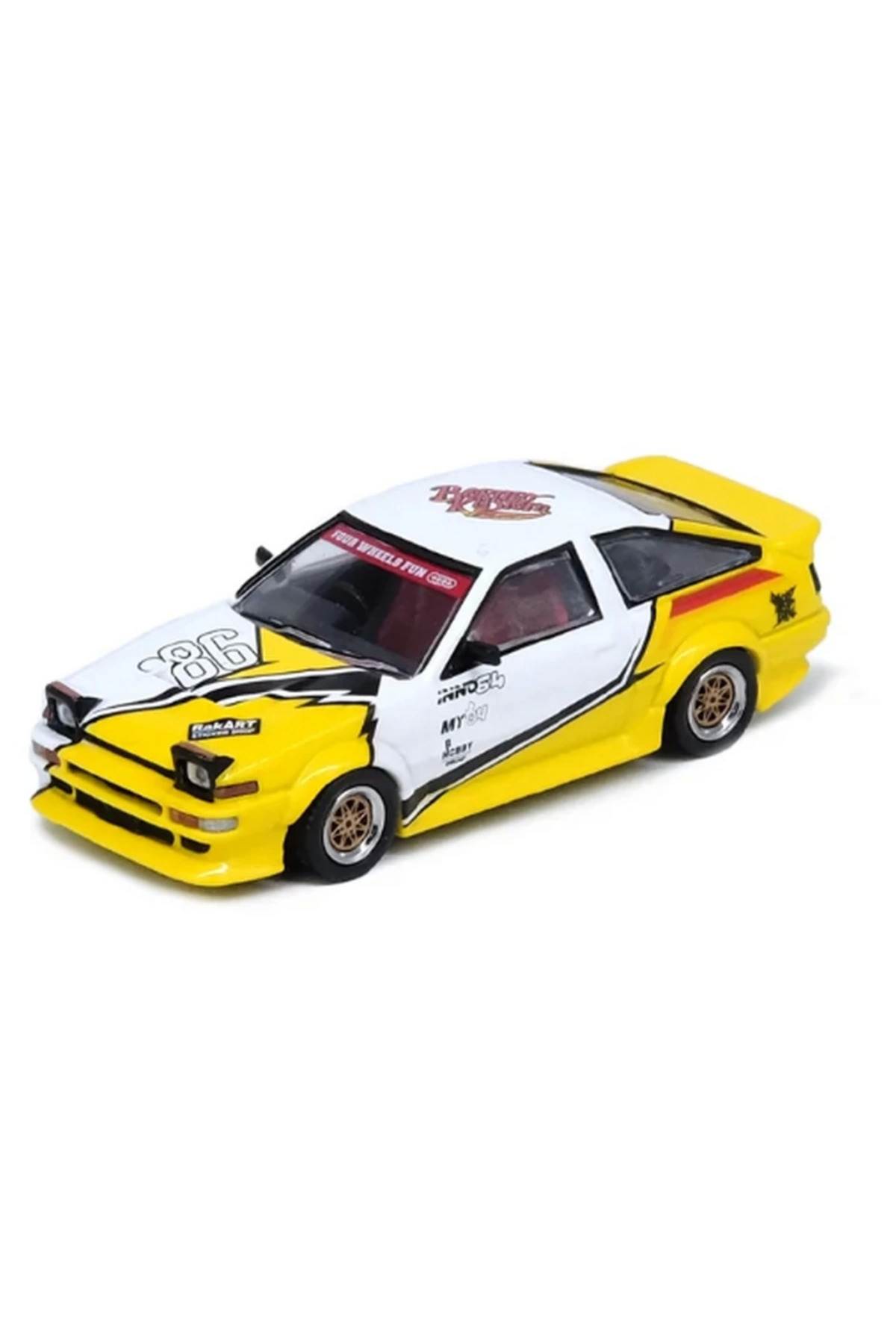 AyrStore Inno 1/64 Toyota Sprinter Trueno AE86 Brunei Diecast Kustom Show 2024