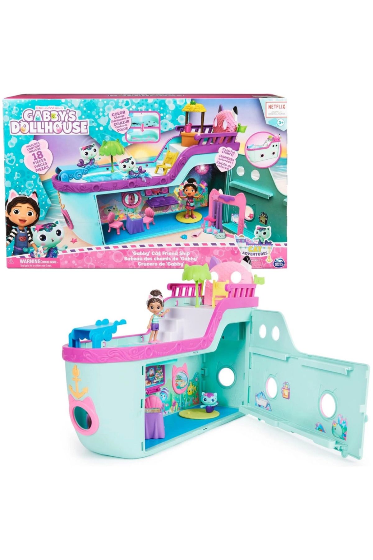 MR RZN STORE Gabby's Doll House Yolcu Gemisi