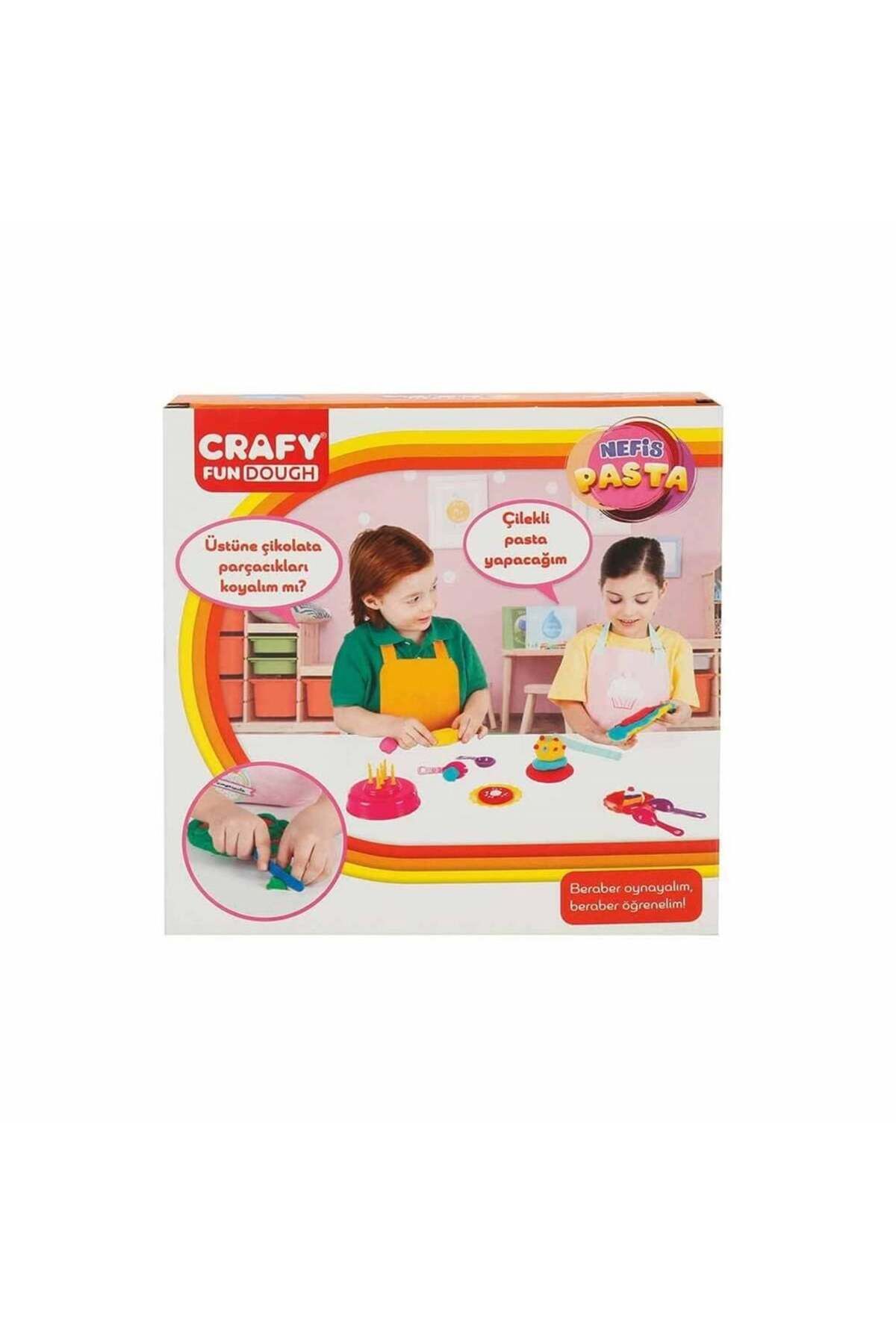 TimeStart Crafy Nefis Pasta Oyun Hamur Seti 200 g 17 Parça