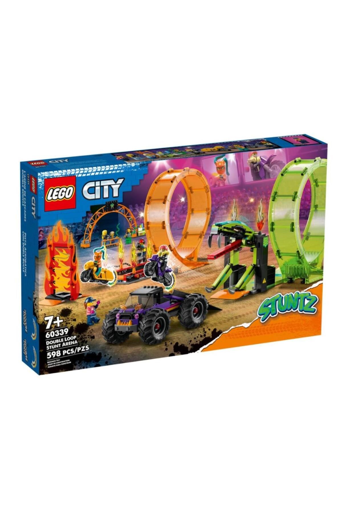 MR RZN STORE 60339 Le go City - Çift Çemberli Gösteri Arenası 598 parça +7 yaş
