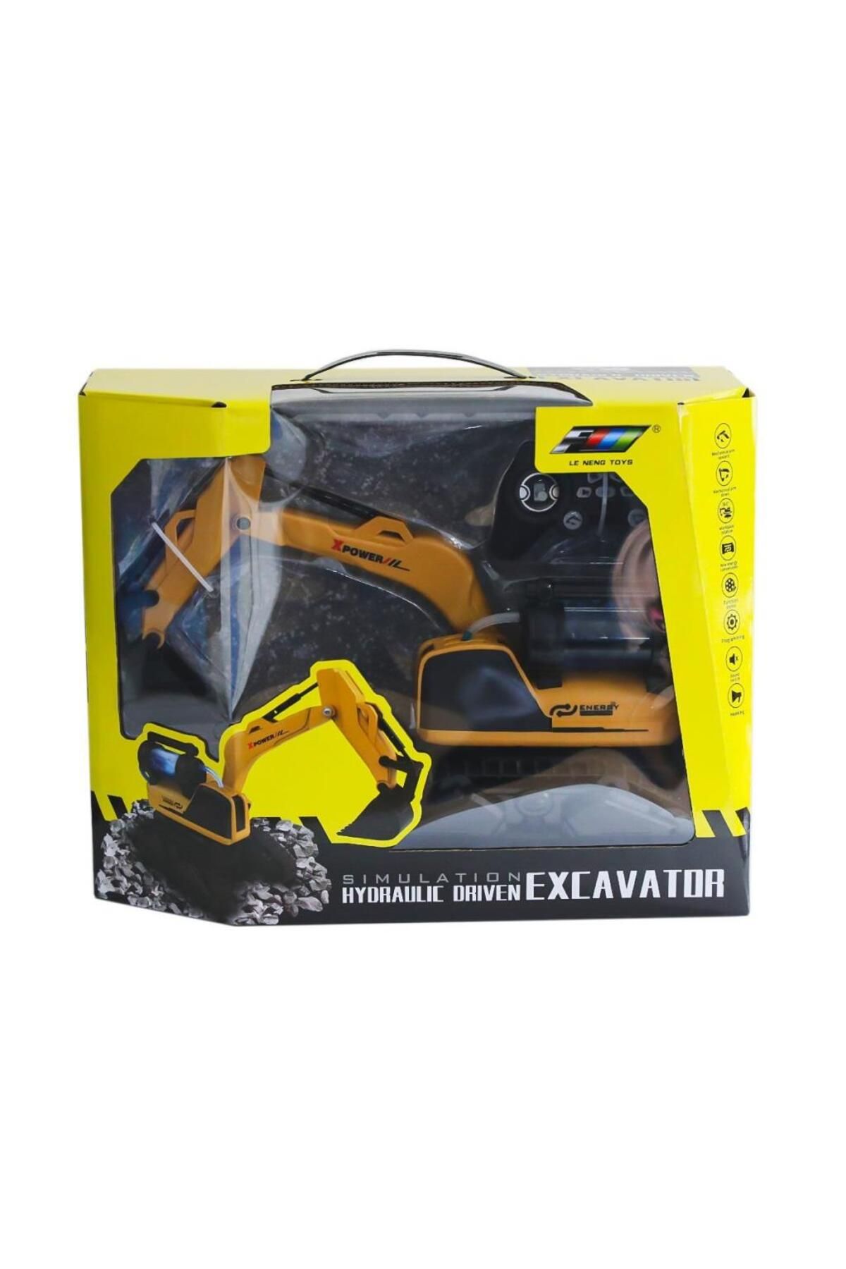 NEZADE STORE F2 Kumandalı Şarjlı Dozer -Canem Oyuncak