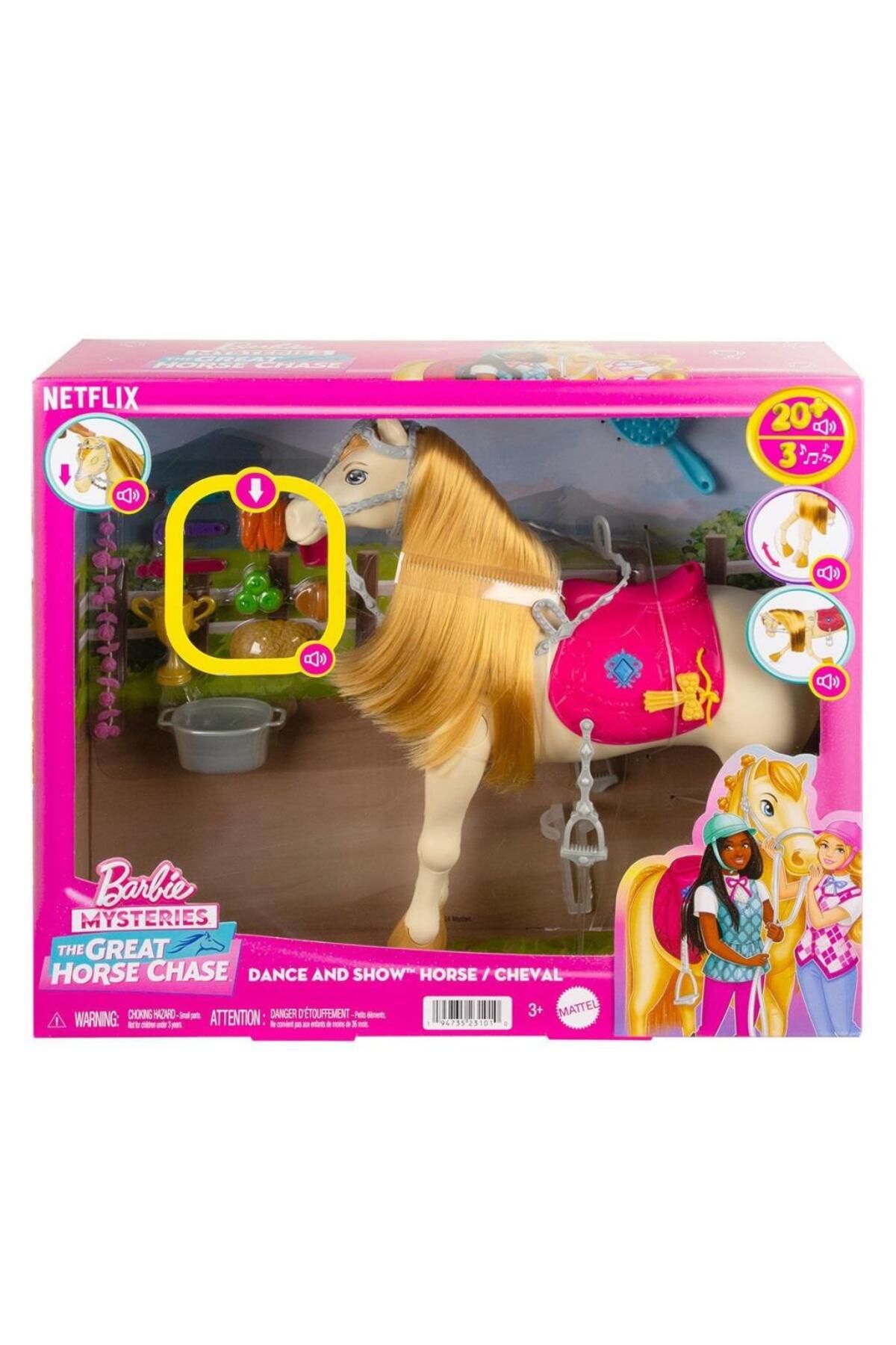 MR RZN STORE HXJ42 Bar bie ve Dansçı Atı - Bar bie Mysteries: The Great Horse Chase
